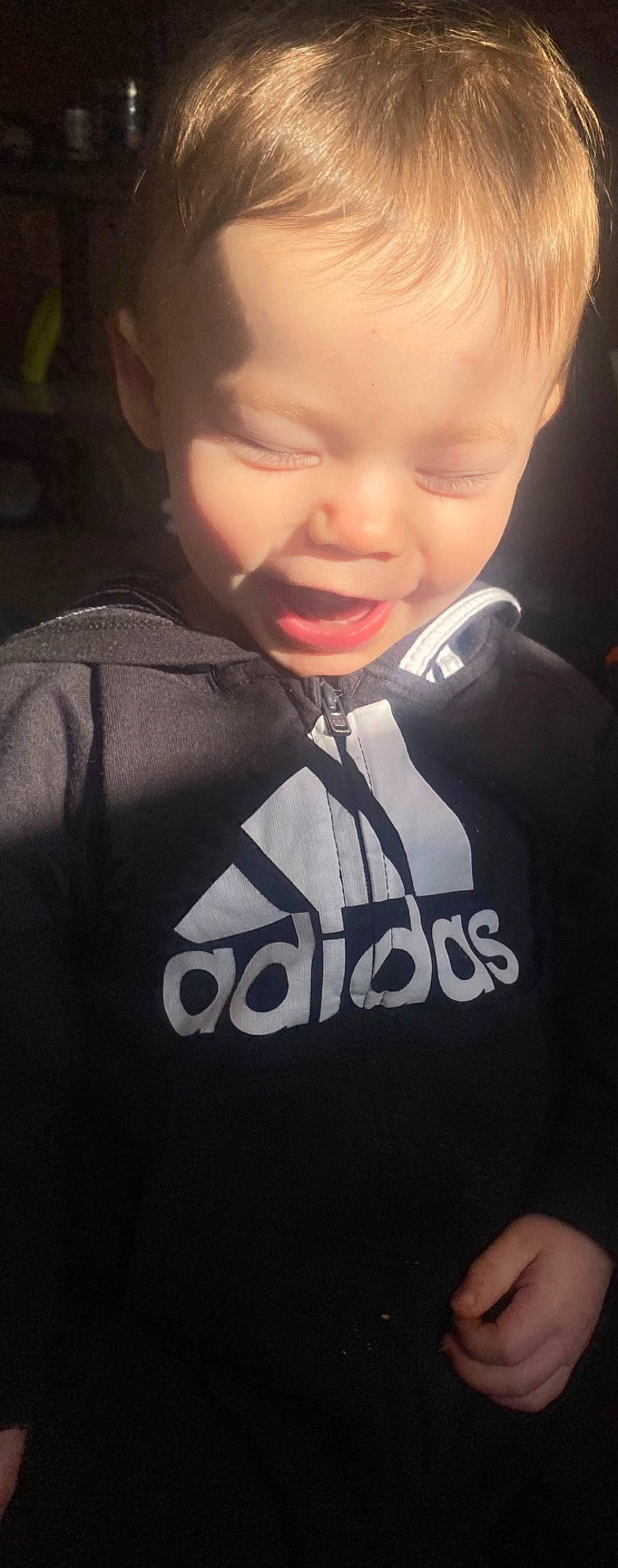 Ledger joined the competition — help win amazing prizes! cheek, child, eyebrow, eyelash, face, finger, forehead, fun, gesture, happy, head, jaw, lip, mouth, neck, nose, person, sleeve, t_shirt, toddler