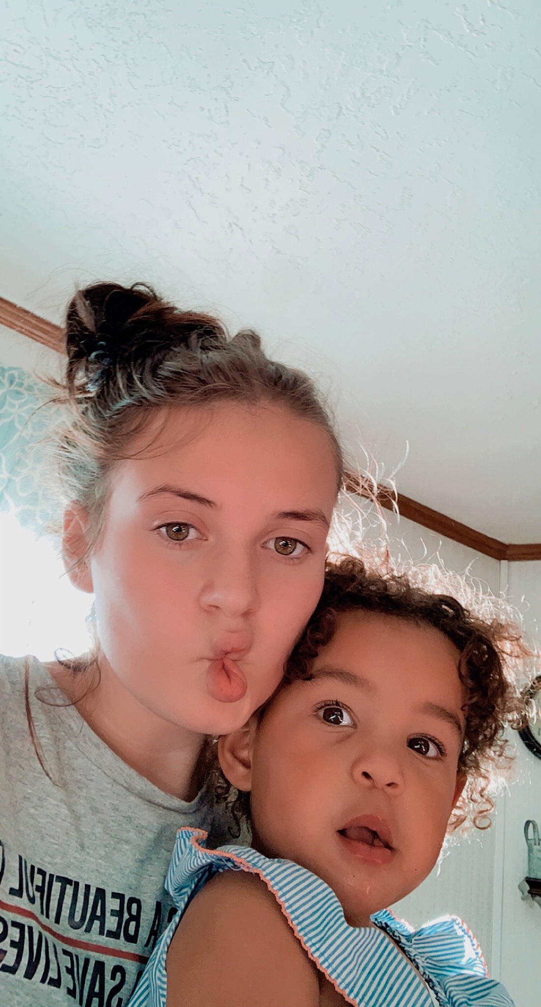 Gianna-grace joined the competition — help win amazing prizes! black_hair, cheek, ear, eye, eyebrow, eyelash, face, facial_expression, flash_photography, gesture, hairstyle, happy, head, iris, lip, nose, organ, person, shoulder, skin