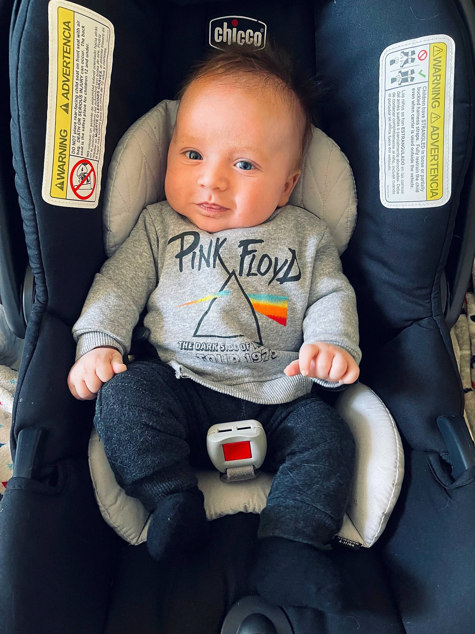 Kaiser joined the competition — help win amazing prizes! auto_part, automotive_design, baby, baby_carriage, baby_in_car_seat, baby_products, car_seat, car_seat_cover, child, comfort, head_restraint, motor_vehicle, person, product, seat_belt, sitting, smile, steering_part, steering_wheel, toddler