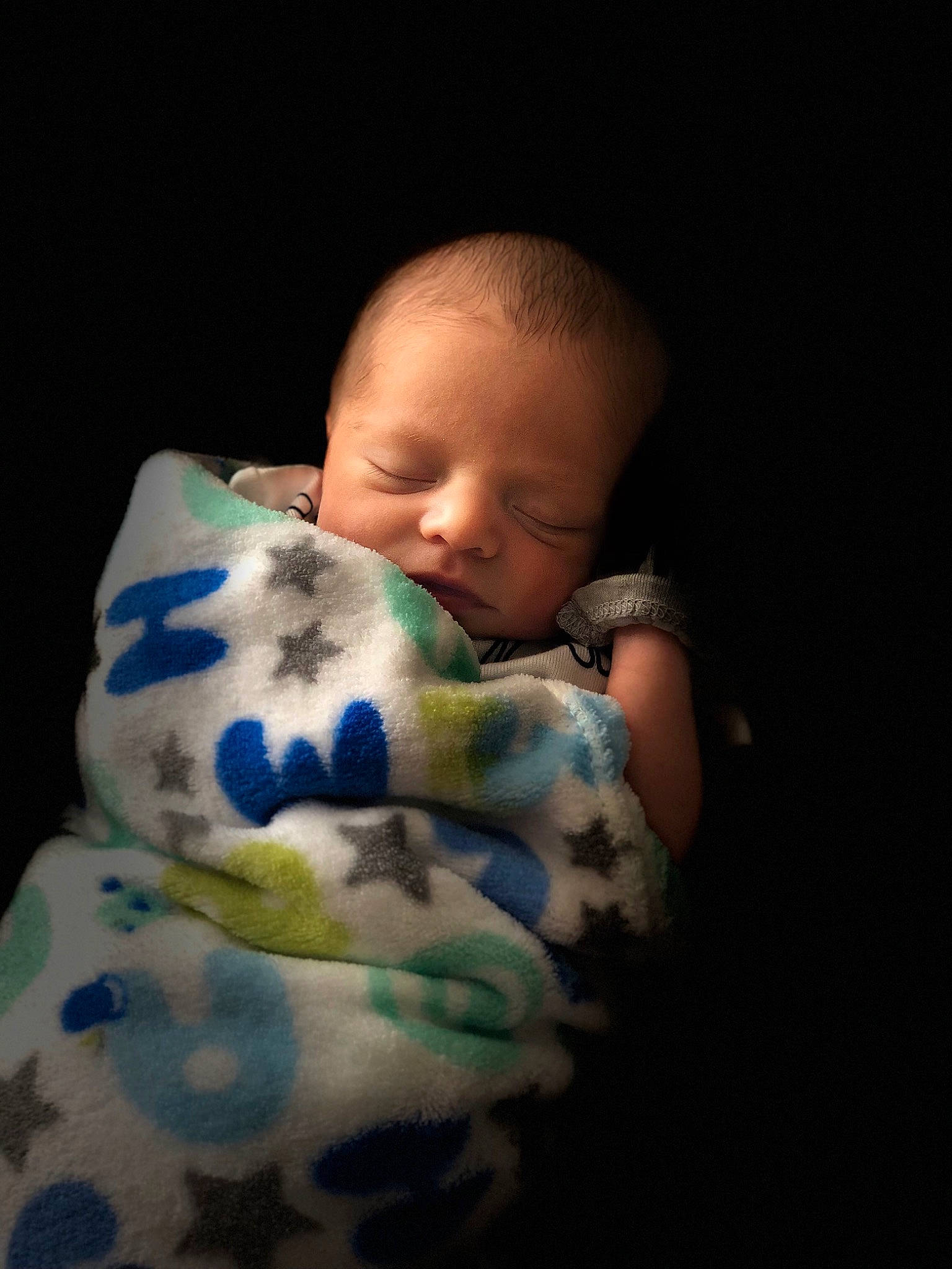 Atticus joined the competition — help win amazing prizes! baby, baby_toddler_clothing, cheek, child, chin, comfort, finger, flash_photography, happy, iris, linens, mouth, neck, nose, pattern, person, portrait_photography, sitting, skin, sleeve