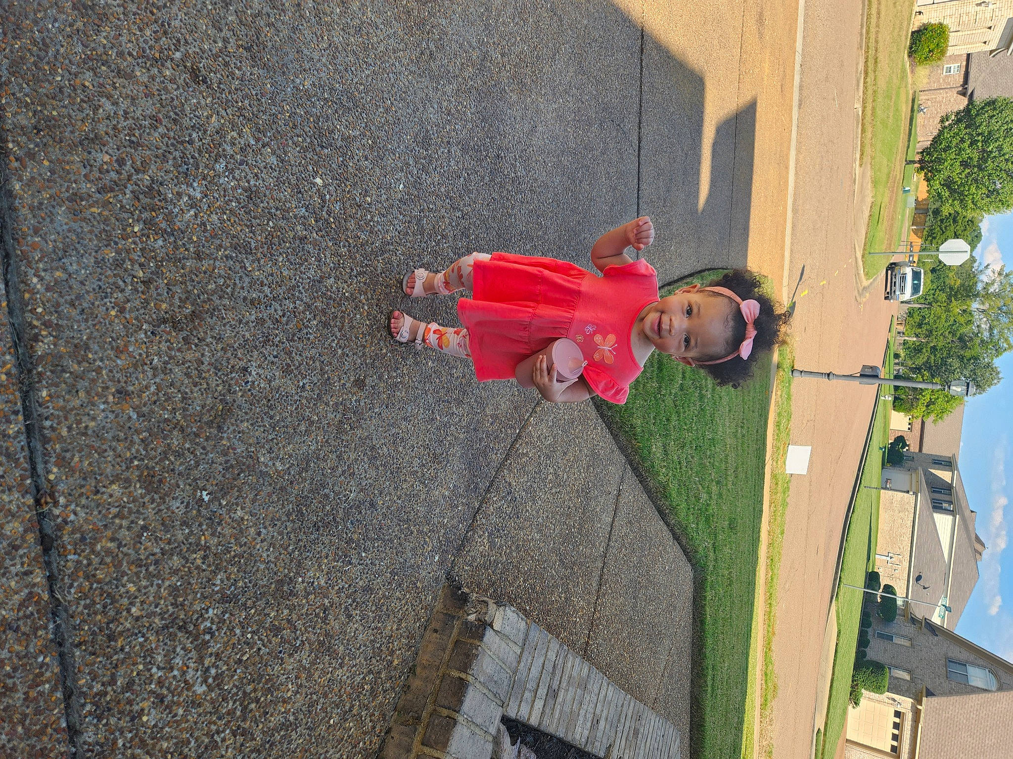 Lauryn joined the competition — help win amazing prizes! adventure, asphalt, concrete, joy, landscape, leisure, pedestrian, person, plant, recreation, road, road_surface, shadow, sidewalk, slope, sport_climbing, street, street_light, tar, tire