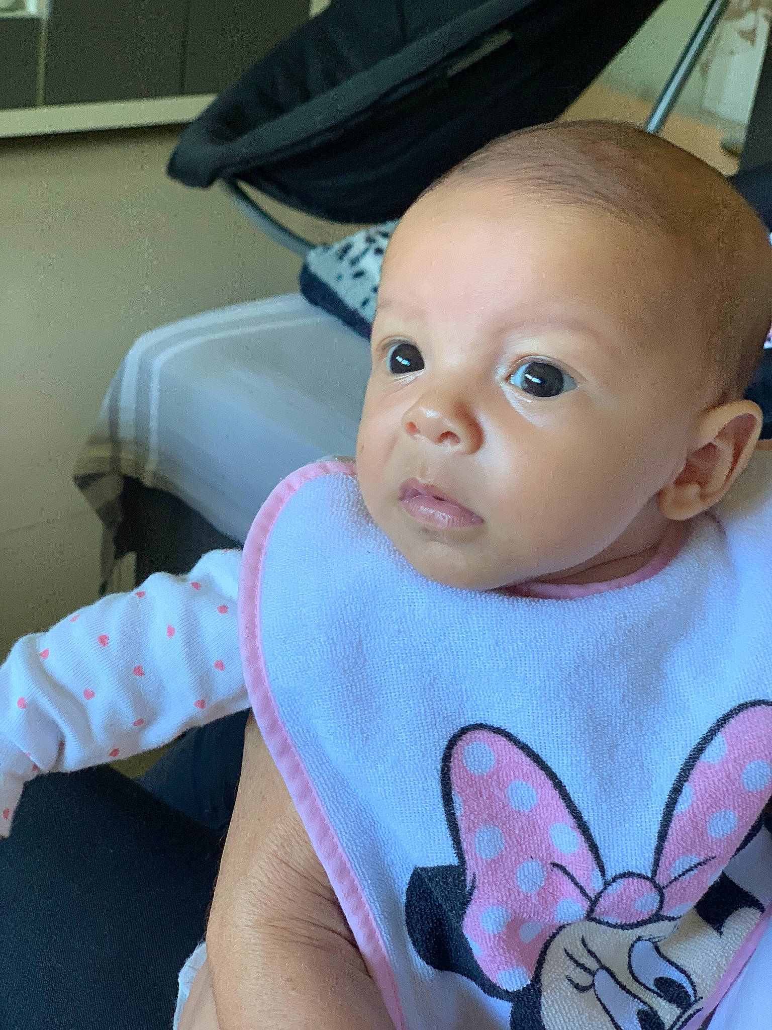 Tyah-mahora a rejoint le concours — aidez-le/la à gagner de superbes lots ! baby, baby_products, baby_toddler_clothing, cheek, child, ear, eye, face, head, lip, neck, nose, person, pink, product, skin, toddler