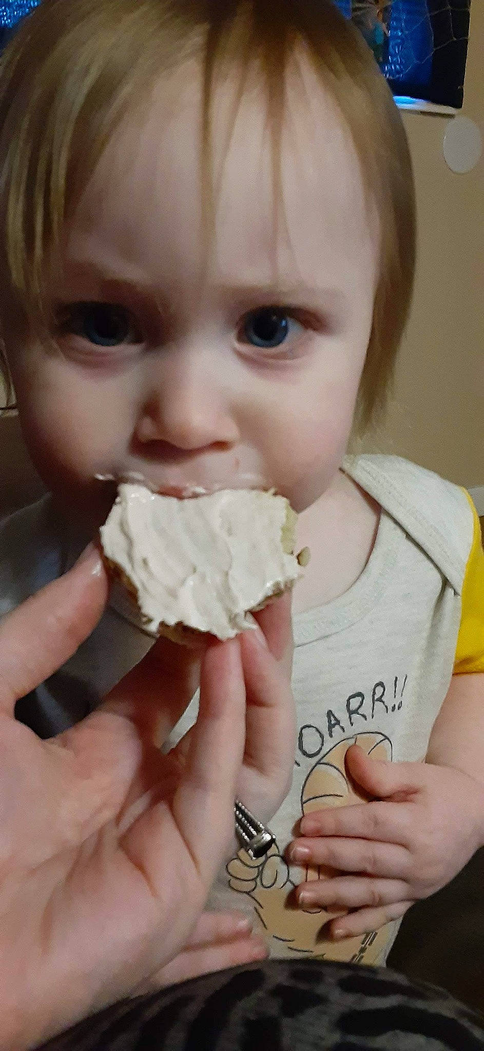 Tyson joined the competition — help win amazing prizes! baby_toddler_clothing, cheek, child, eating, eyelash, finger, food, food_craving, gesture, hand, ice_cream, ingredient, jaw, lip, mouth, nose, person, skin, sweetness, thumb