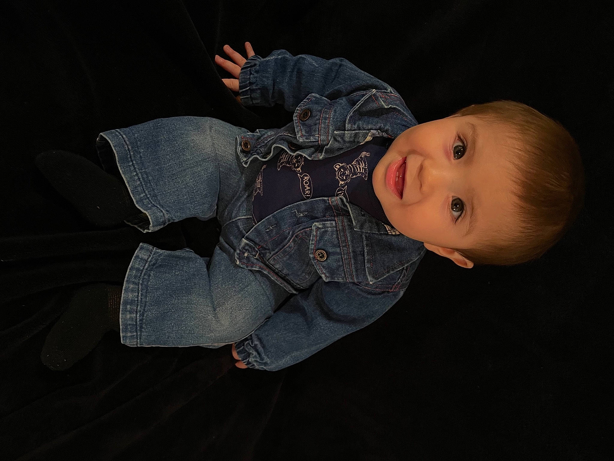 Leonel joined the competition — help win amazing prizes! baby, baby_toddler_clothing, button, cheek, child, child_model, cool, denim, facial_expression, flash_photography, iris, lip, organ, person, portrait_photography, skin, sleeve, toddler