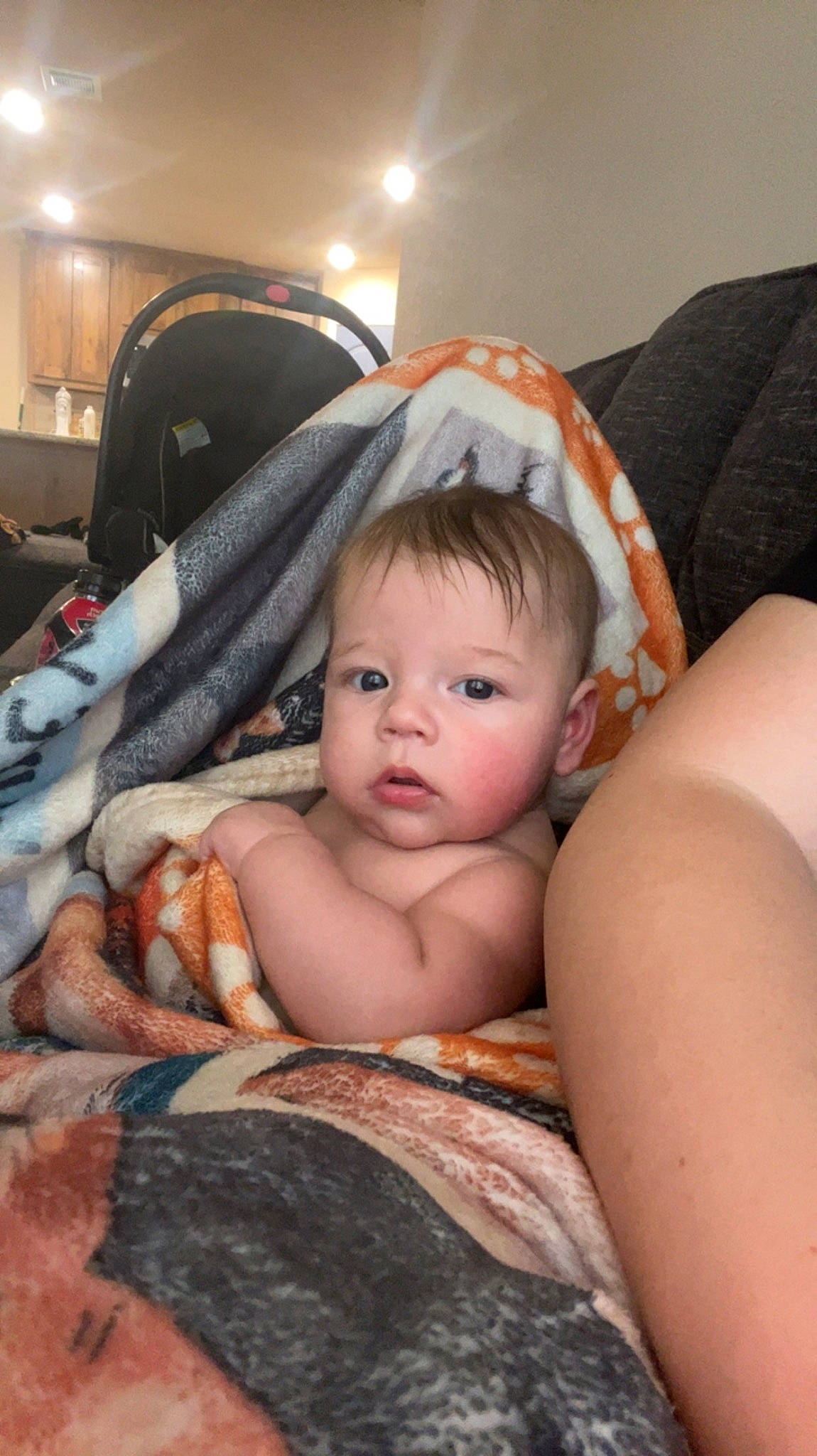 Sebastian joined the competition — help win amazing prizes! abdomen, baby, cheek, chest, child, comfort, event, eyelash, flash_photography, flesh, fun, fur, happy, iris, linens, person, room, sitting, toddler, trunk