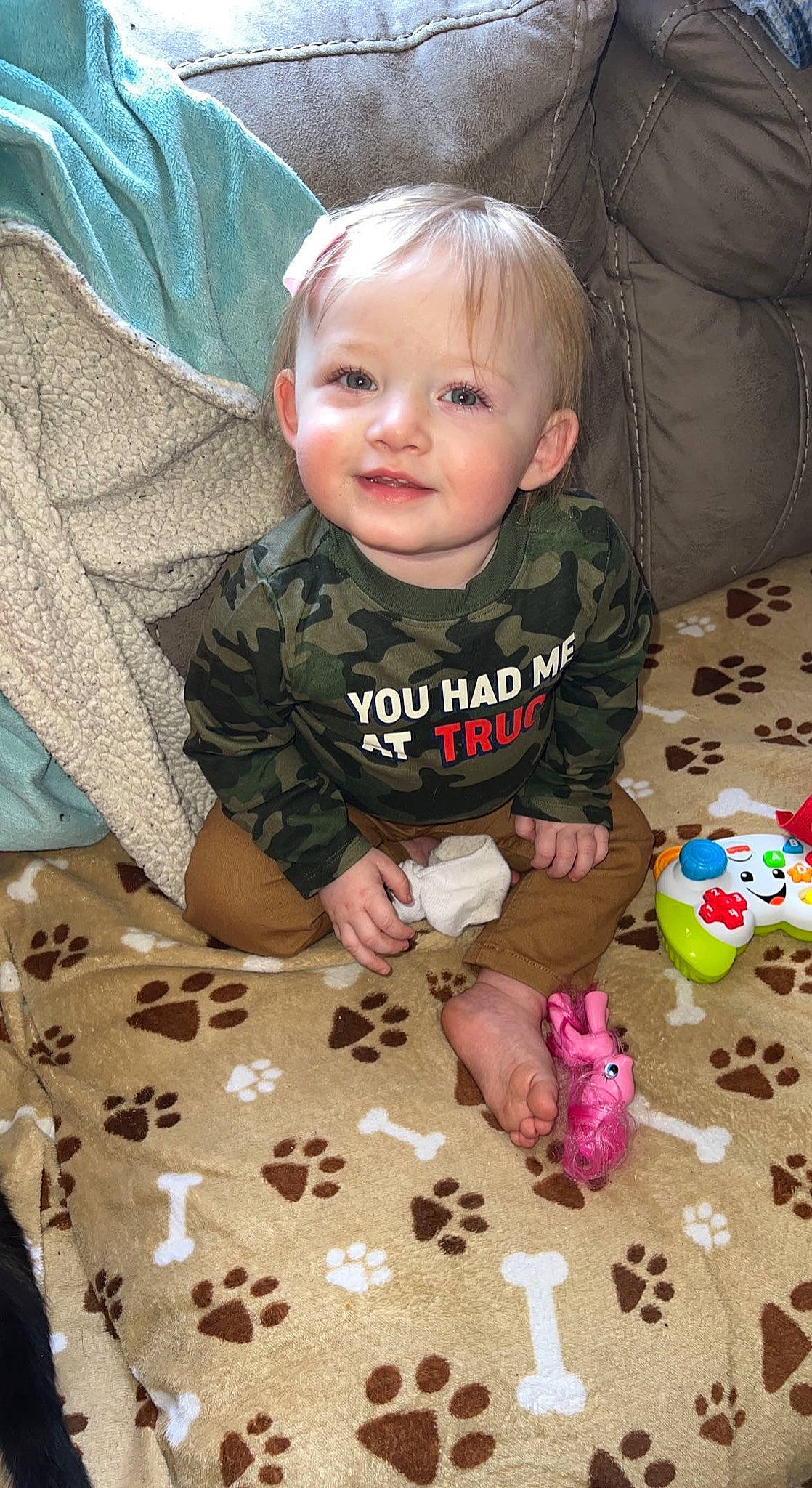 Adelade joined the competition — help win amazing prizes! baby, baby_toddler_clothing, cheek, child, face, facial_expression, finger, floor, flooring, fun, hair, hairstyle, head, joy, mammal, people, person, skin, sleeve, smile