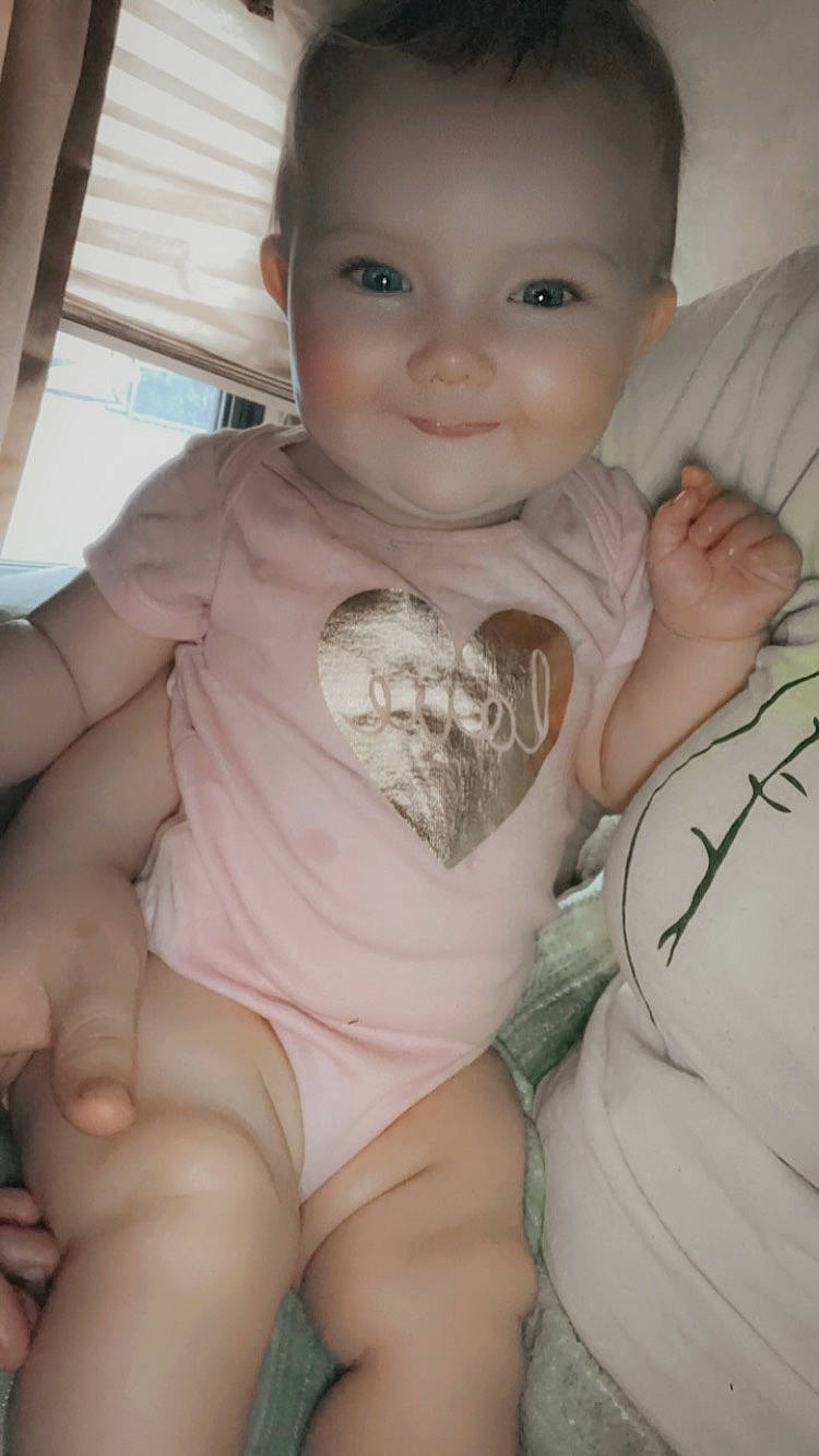 Anna joined the competition — help win amazing prizes! baby, baby_toddler_clothing, cheek, chest, comfort, finger, gesture, happy, iris, joy, leg, lip, neck, nose, person, skin, sleeve, smile, stomach, thigh