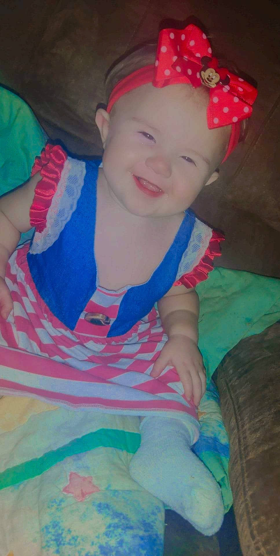 Alicia joined the competition — help win amazing prizes! azure, baby_toddler_clothing, blue, cheek, cool, eye, eyebrow, happy, head, headgear, headwear, iris, joy, lip, mouth, nose, organ, person, pink, skin