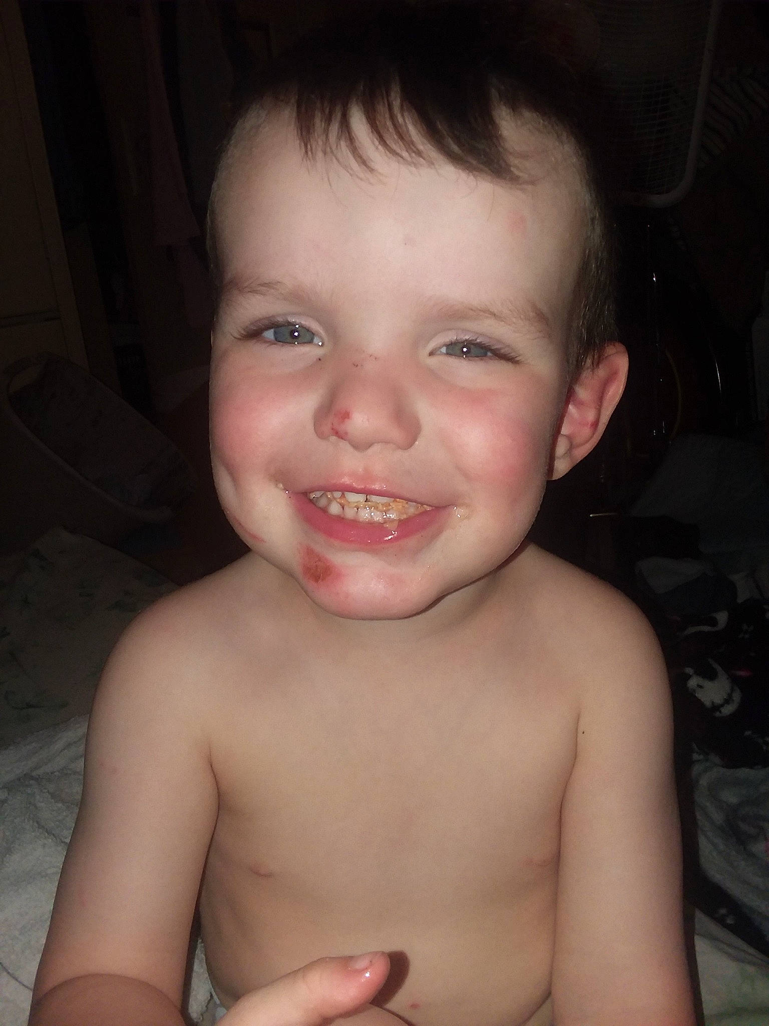 Axton joined the competition — help win amazing prizes! baby, beauty, cheek, child, chin, eye, eyebrow, face, facial_expression, forehead, hair, head, joy, lip, mouth, nose, organ, person, skin, smile