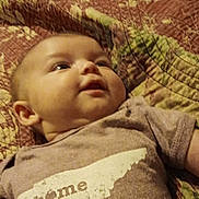 Oaklynn joined the competition — help win amazing prizes! baby, bed, bedroom, clothing, couch, cushion, face, furniture, head, homedecor, indoors, linen, newborn, person, photography, portrait, quilt, room, sleeping, t_shirt