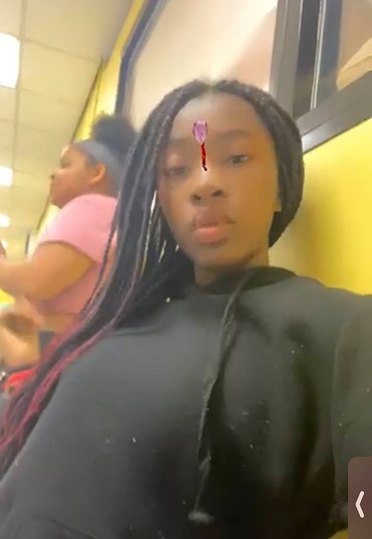 Ziannah is registered to the contest to win money with this photo: abdomen, audio_equipment, barechested, black_hair, chest, event, eyebrow, eyelash, eyewear, fun, hair_coloring, jewellery, long_hair, mouth, person, room, shoulder, statue, thigh, trunk