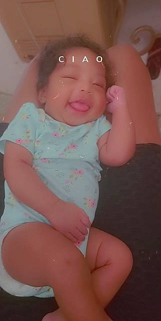 Nyla Zenn joined the competition — help win amazing prizes! baby, baby_toddler_clothing, cheek, eyebrow, finger, iris, leg, lip, mouth, muscle, neck, nose, organ, person, pink, skin, sleeve, smile, thigh, thumb