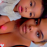 Josiah is registered to the contest to win money with this photo: child, adult, face, portrait, selfie, love, heart, light_effect, skin, closeup, indoor, person, expression, casual, together, family, affection, cute, warm, relaxed