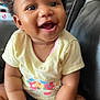 Raelynn joined the competition — help win amazing prizes! accessories, baby, babylaughing, clothing, couch, cushion, face, furniture, happy, head, homedecor, jewelry, laughing, necklace, person, photography, portrait, sitting, smile, t_shirt