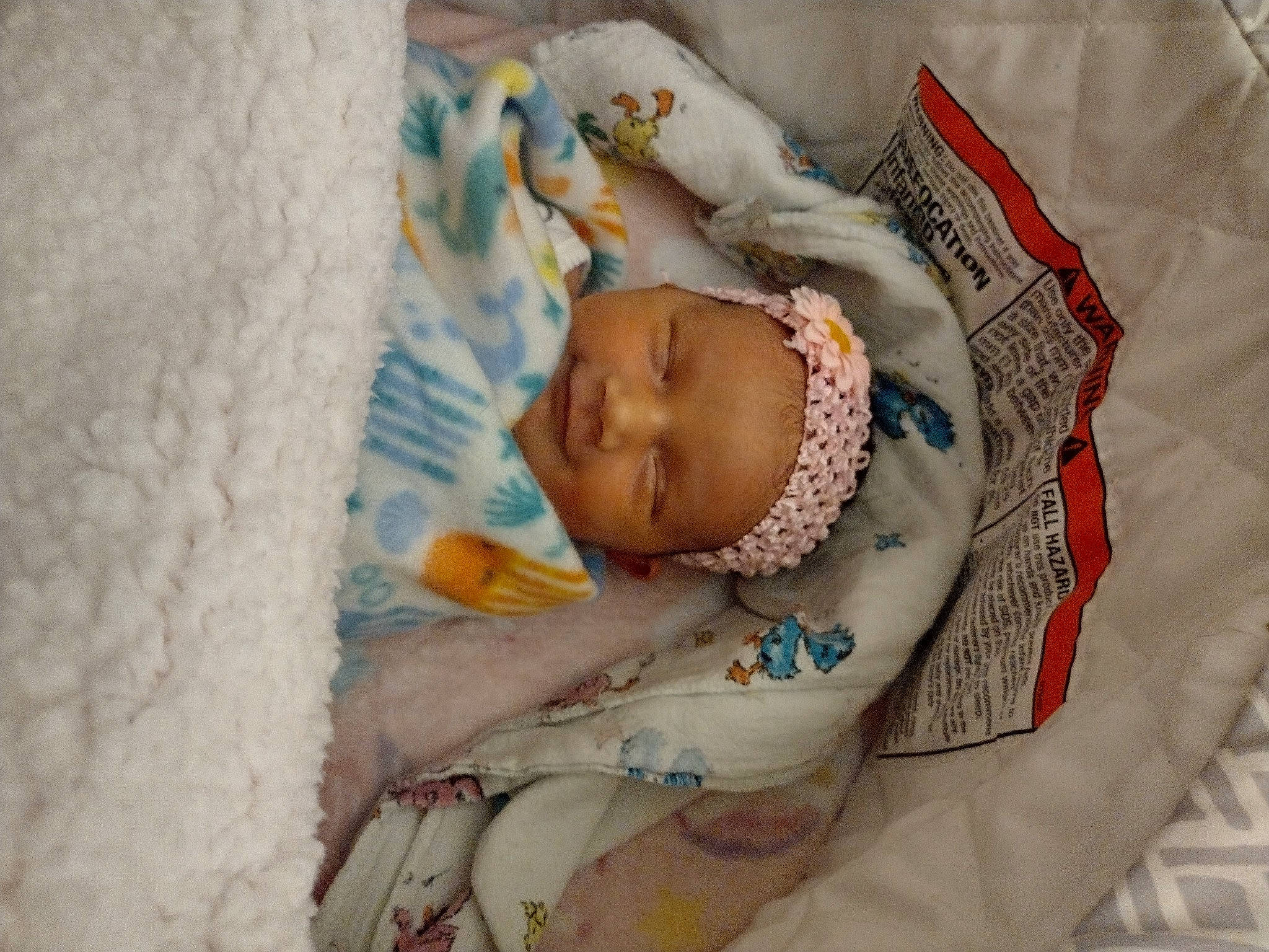 Paris joined the competition — help win amazing prizes! baby, baby_products, baby_safety, baby_sleeping, baby_toddler_clothing, bedding, bedtime, blanket, child, comfort, dress, hat, headwear, health_care, linens, nap, person, room, skin, sleep