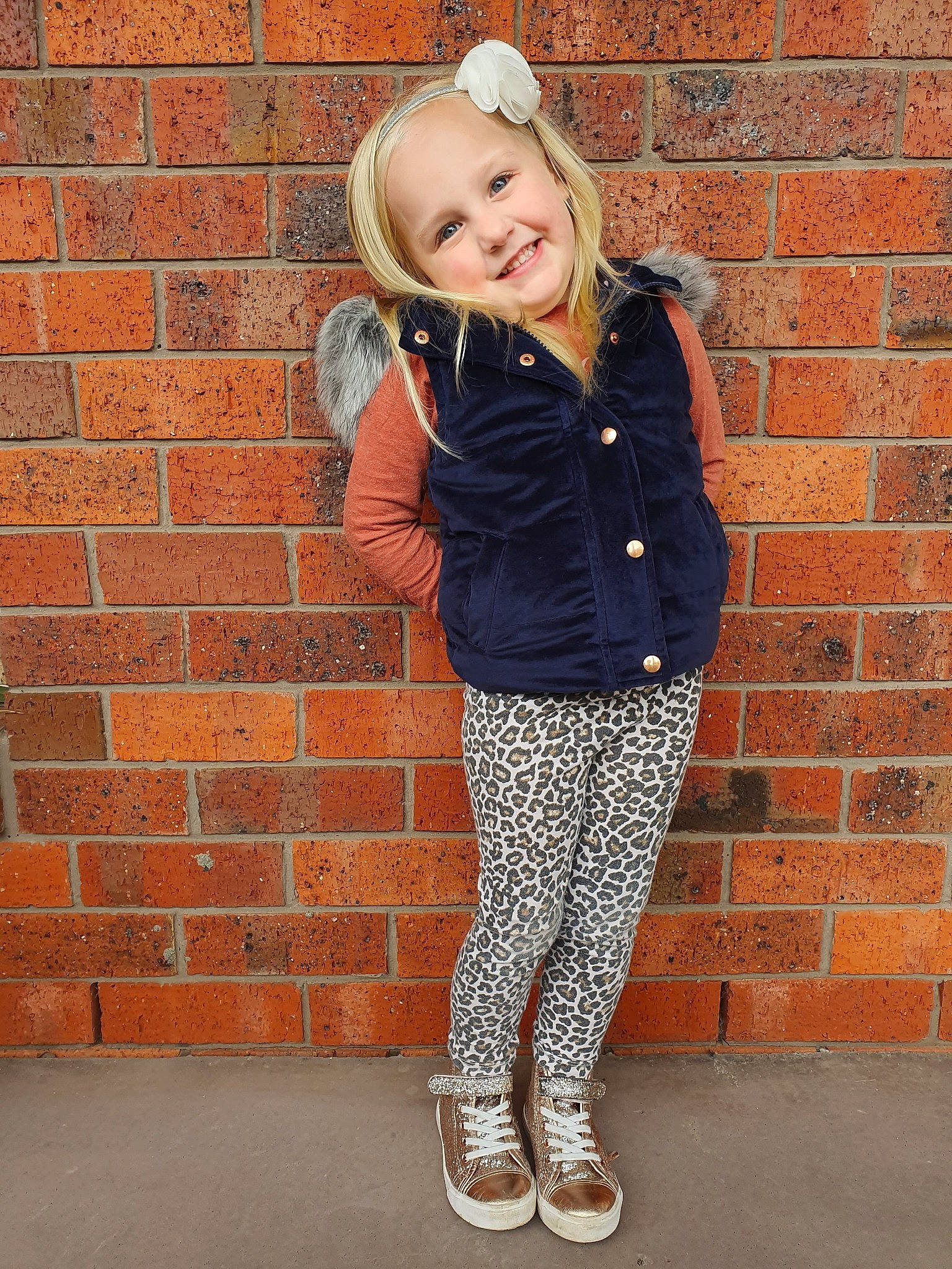 Lailah joined the competition — help win amazing prizes! blond, child, child_model, clothing, denim, fashion, footwear, jacket, jeans, joy, leg, leggings, outerwear, person, shoe, smile, snapshot, standing, textile, tights