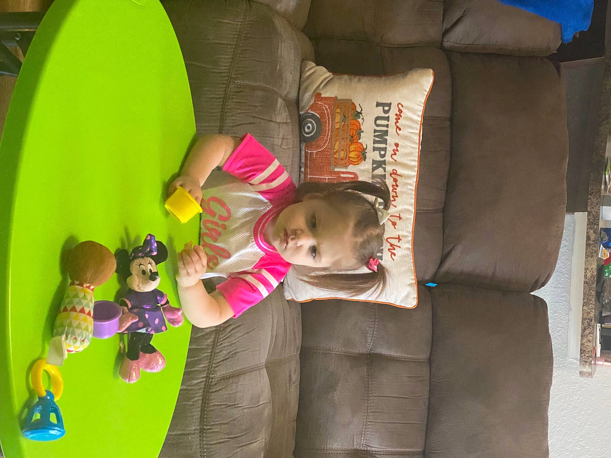 Ileanna joined the competition — help win amazing prizes! baby, baby_products, baby_toddler_clothing, child, comfort, fun, leisure, linens, magenta, person, pink, plant, purple, recreation, room, sitting, stuffed_toy, textile, toddler, tree