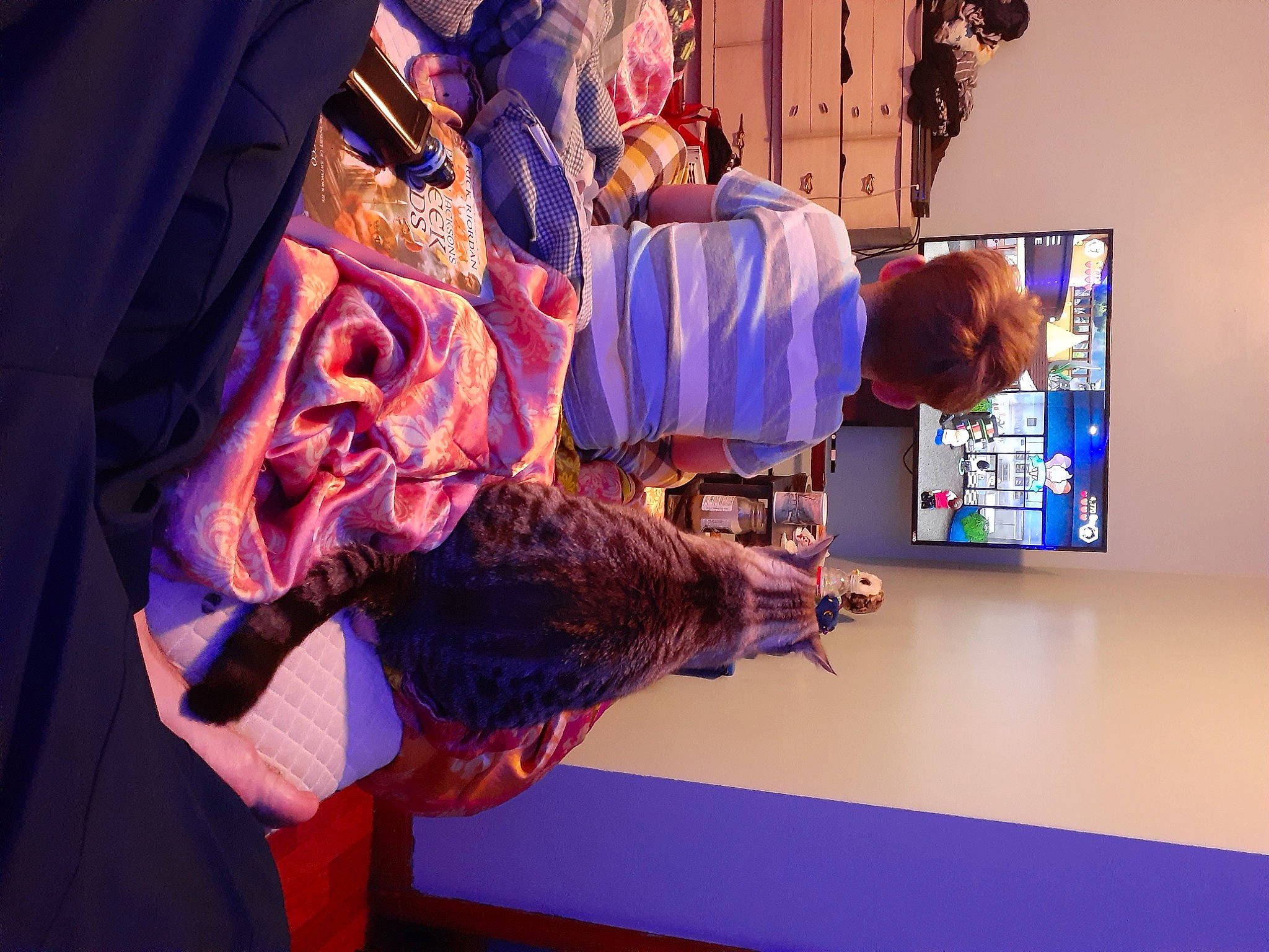 Hera joined the competition — help win amazing prizes! art, electric_blue, entertainment, event, fashion_design, flesh, fun, magenta, performance, performance_art, performing_arts, purple, room, television, tree, visual_arts