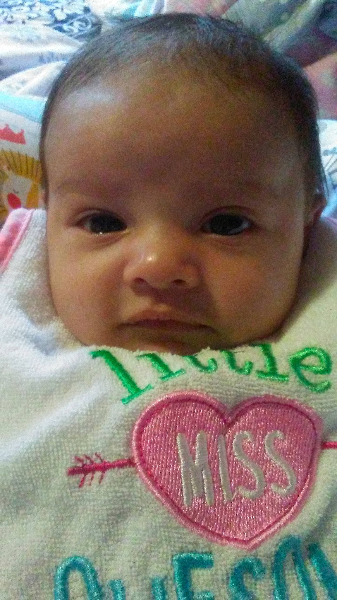 Bayleigh Grace joined the competition — help win amazing prizes! baby, cheek, child, chin, close_up, cool, ear, eye, eyebrow, face, facial_expression, forehead, head, lip, mouth, nose, person, pink, skin, smile