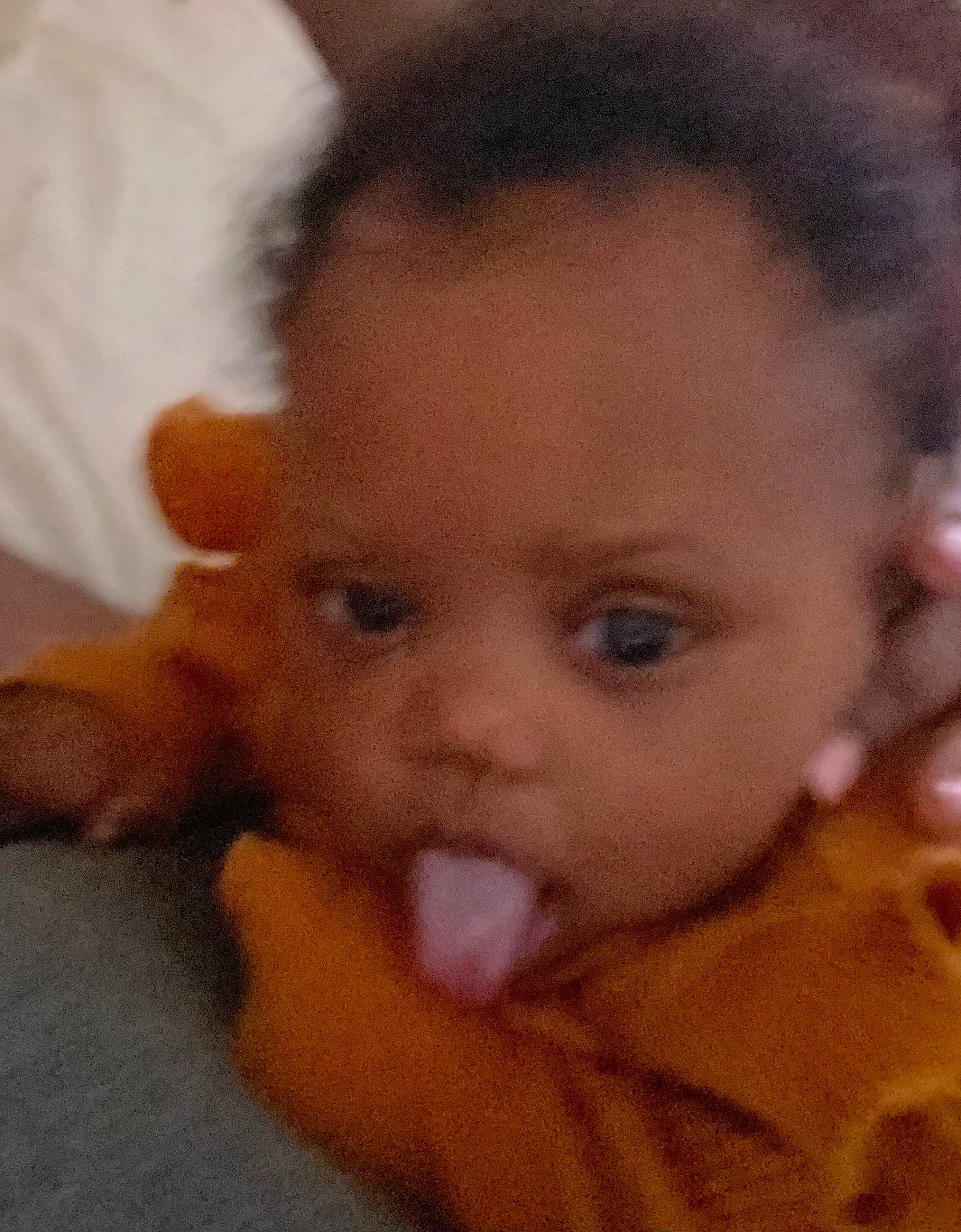 Isis joined the competition — help win amazing prizes! baby, cheek, child, ear, eye, eyebrow, eyelash, forehead, fun, gesture, hair, happy, human_body, iris, lip, mouth, neck, nose, person, thumb