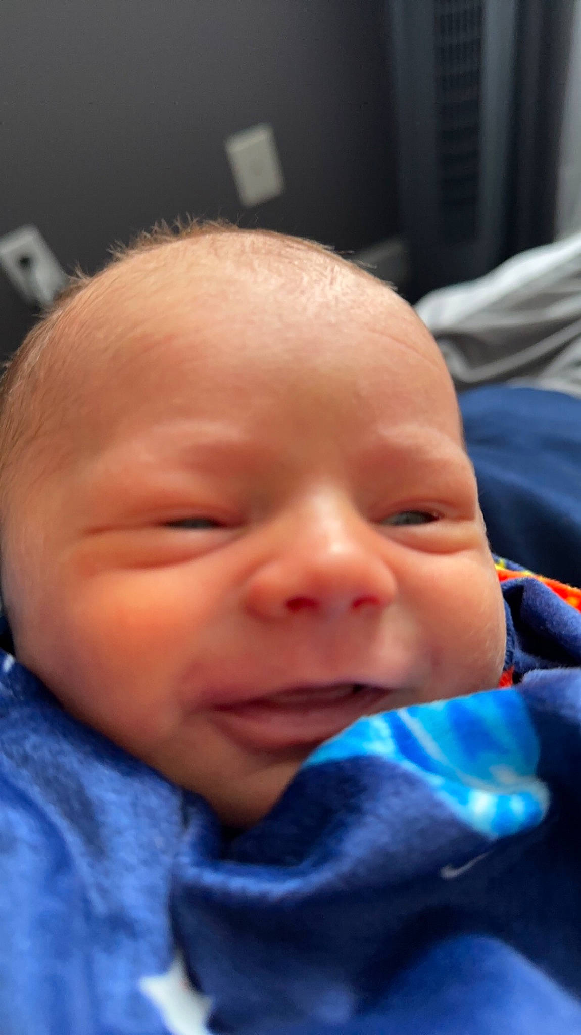 Easton joined the competition — help win amazing prizes! baby, cheek, child, comfort, ear, electric_blue, eyebrow, eyelash, fun, happy, iris, lip, mouth, nose, person, skin, smile, thumb, toddler