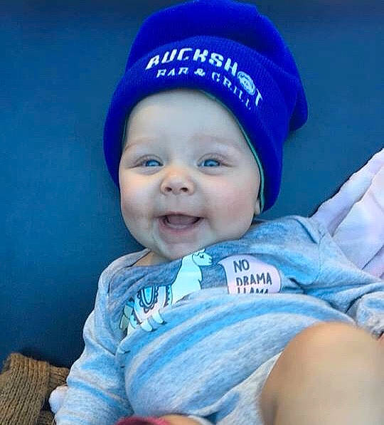 Adalie joined the competition — help win amazing prizes! beanie, blue, bonnet, boy, cap, cheek, child, cool, hat, head, headgear, infant, knit_cap, mouth, person, product, smile, sun_hat, toddler