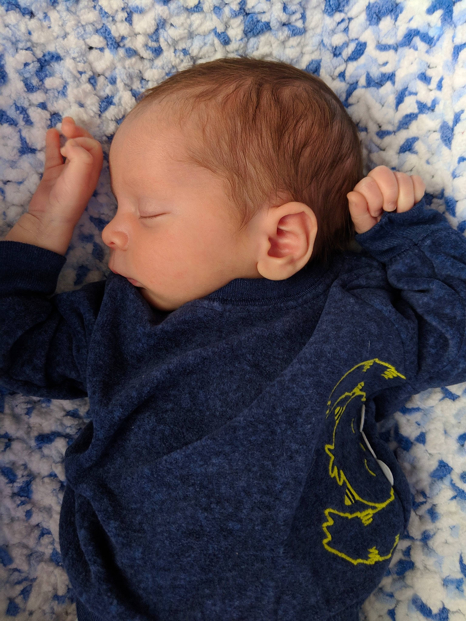 Nicoli is registered to the contest to win money with this photo: baby, blanket, blue, cheek, child, ear, head, nap, nose, person, skin, sleep, textile, toddler