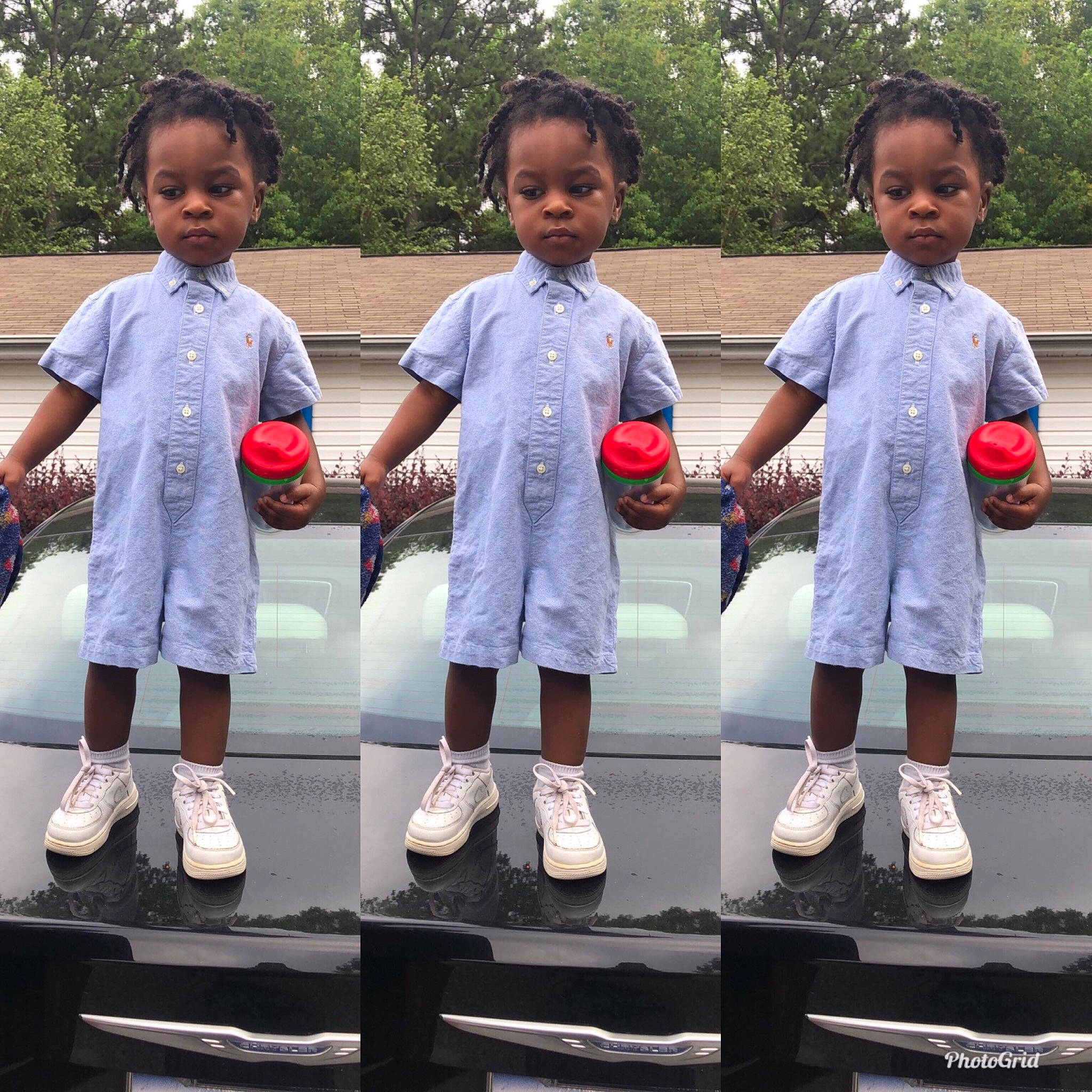 Jaceyon joined the competition — help win amazing prizes! child, family, fun, male, people, person, play, recreation, shoe, smile, t_shirt, toddler, vacation