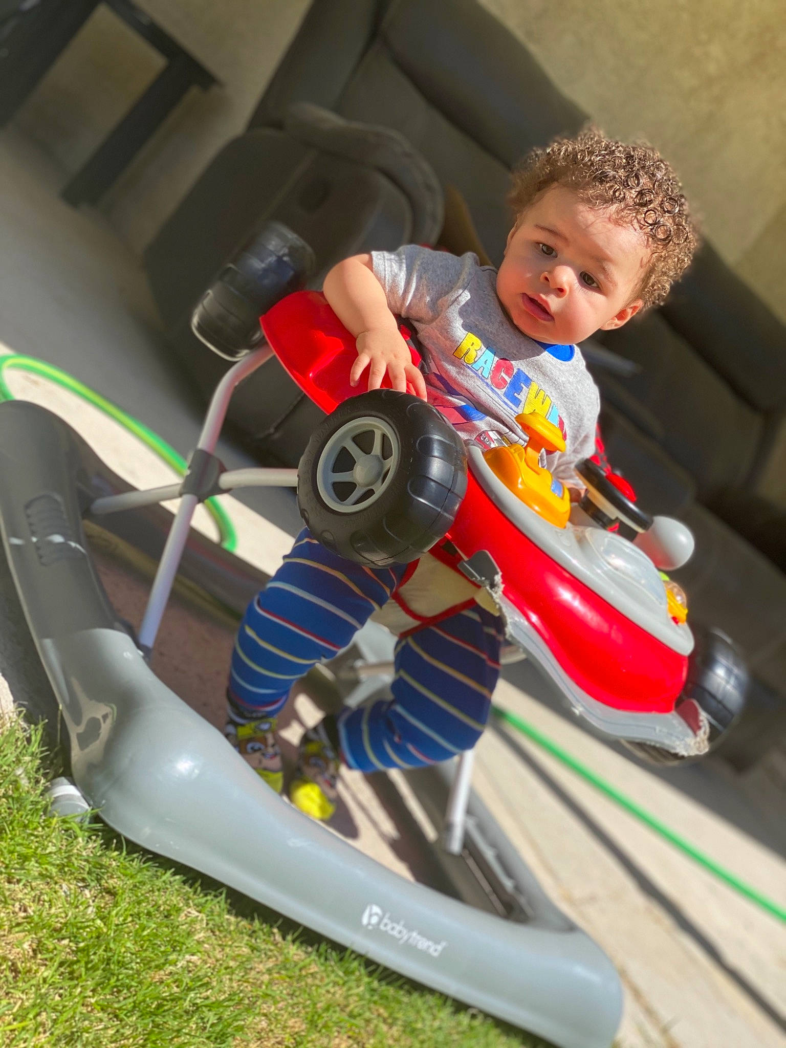 Daylen joined the competition — help win amazing prizes! child, fun, person, play, recreation, toddler, vehicle