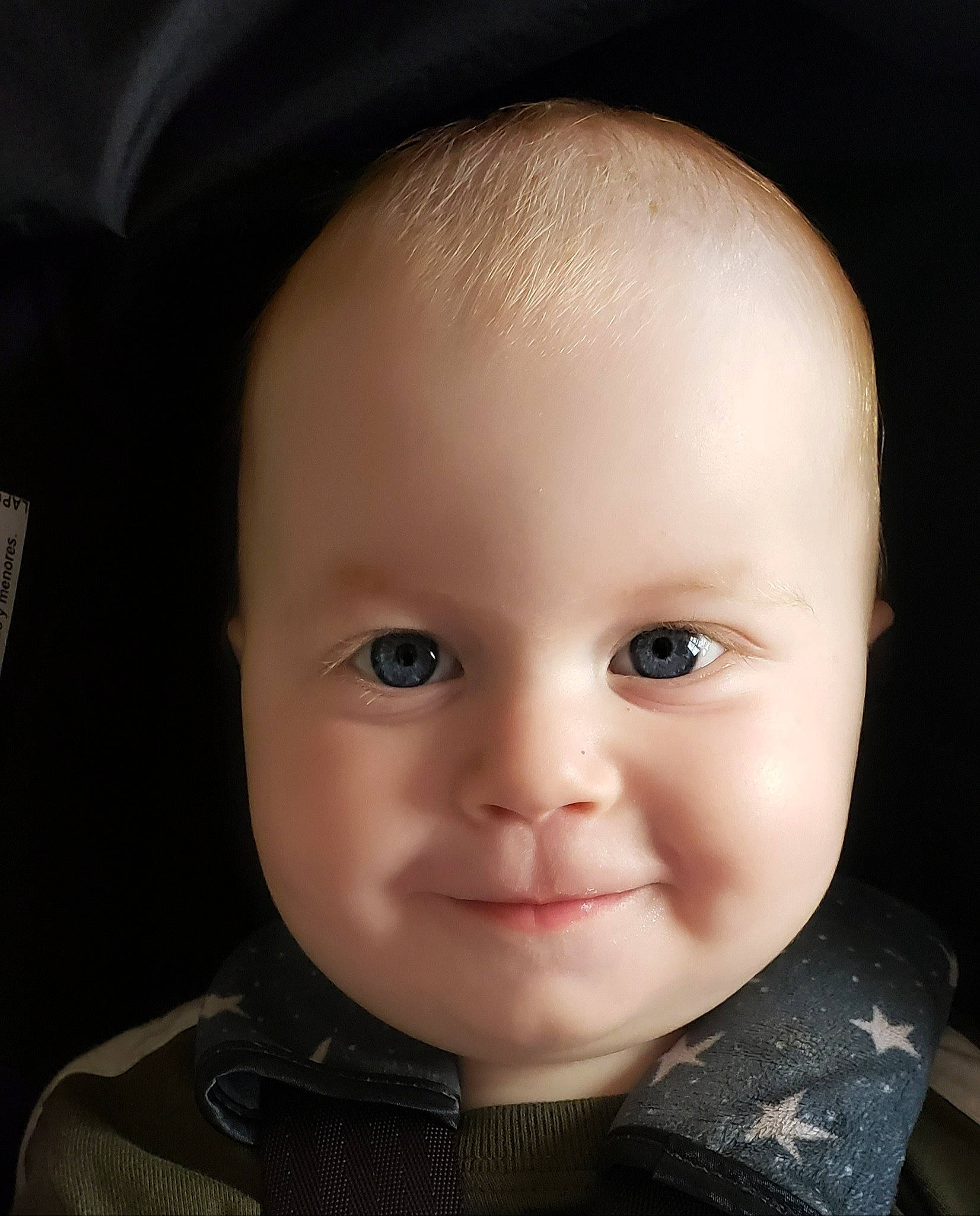 Dillinger is registered to the contest to win money with this photo: baby, baby_toddler_clothing, cheek, chin, clothing, cool, ear, eyebrow, eyelash, flash_photography, forehead, headgear, iris, joy, lip, mouth, nose, outerwear, person, skin