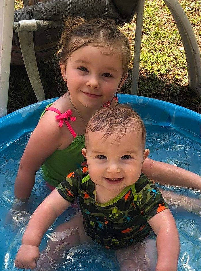 Lilith joined the competition — help win amazing prizes! bathing, blue, cheek, eye, face, facial_expression, fun, grass, hair, happy, head, joy, leisure, mouth, organ, person, photograph, skin, smile, summer