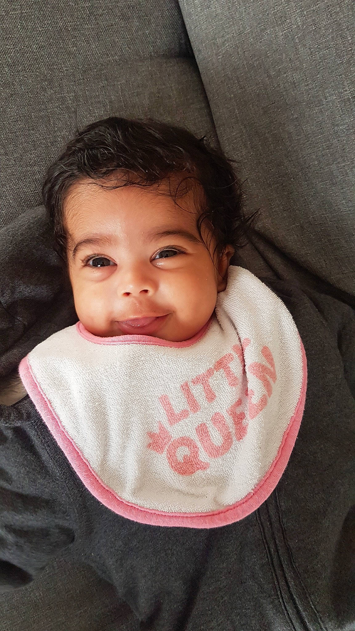 Tia participe au concours pour gagner de l'argent avec cette photo : baby, beauty, cheek, child, chin, face, head, lip, nose, person, pink, skin, smile, toddler