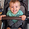 Orlando is registered to the contest to win money with this photo: toddler, child, smiling, stroller, baby, happy, seatbelt, clothing, shorts, hand, face, portrait, indoor, cute, person, baby_stroller, baby_seat, seat, baby_clothes, joyful