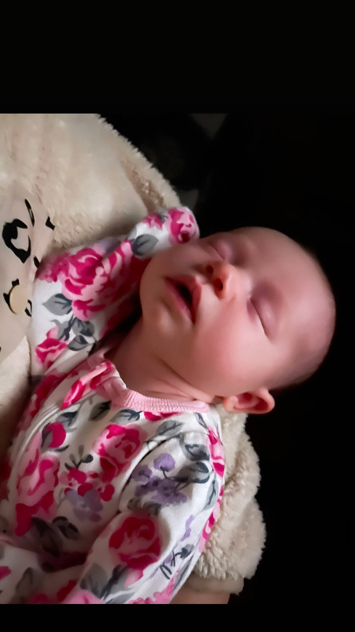 Margaret is registered to the contest to win money with this photo: baby, baby_products, baby_toddler_clothing, cheek, child, comfort, ear, eyelash, happy, headgear, human_body, lip, neck, nose, pattern, person, pink, portrait_photography, skin, sleeve