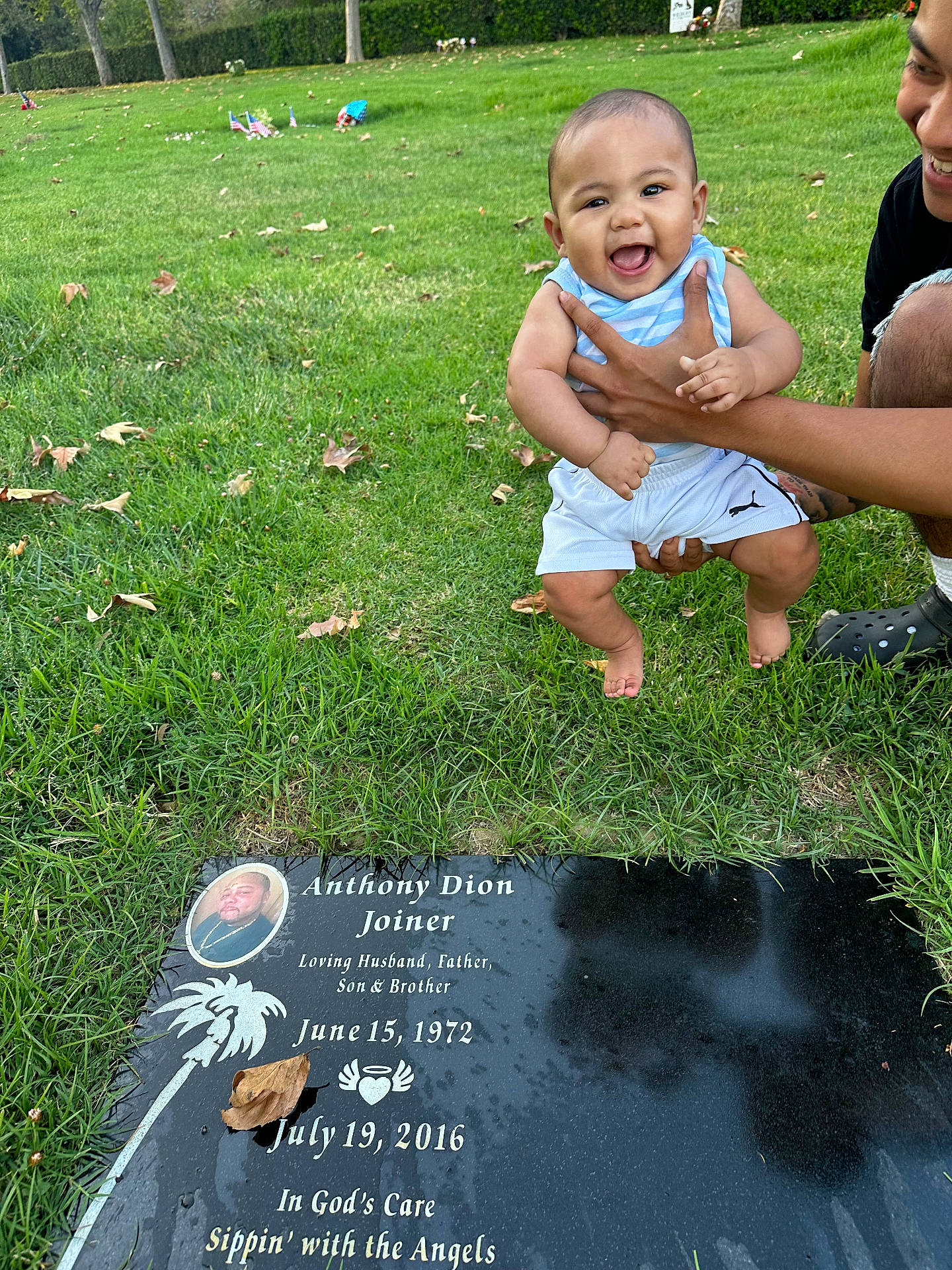 Nhaviel is registered to the contest to win money with this photo: baby, backyard, clothing, face, field, grass, grassland, head, lawn, nature, outdoors, park, person, photography, plant, portrait, shorts, summer, tree, yard