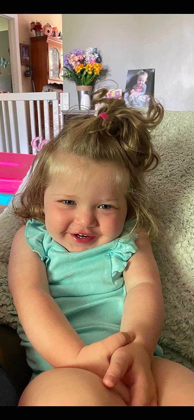 Jadis joined the competition — help win amazing prizes! baby, baby_toddler_clothing, blond, blurred, brown_hair, chair, cheek, child, chin, event, eyebrow, eyelash, fun, happy, iris, joy, person, pink, room, shoulder