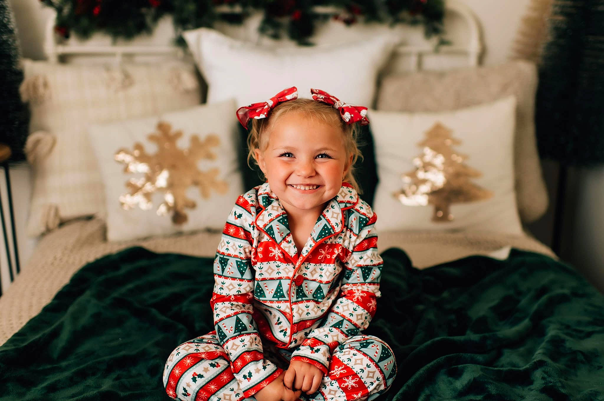 Savannah joined the competition — help win amazing prizes! baby_toddler_clothing, child, christmas, christmas_decoration, christmas_eve, event, eye, flash_photography, fun, happy, head, headpiece, holiday, iris, joy, laugh, pattern, person, sitting, smile