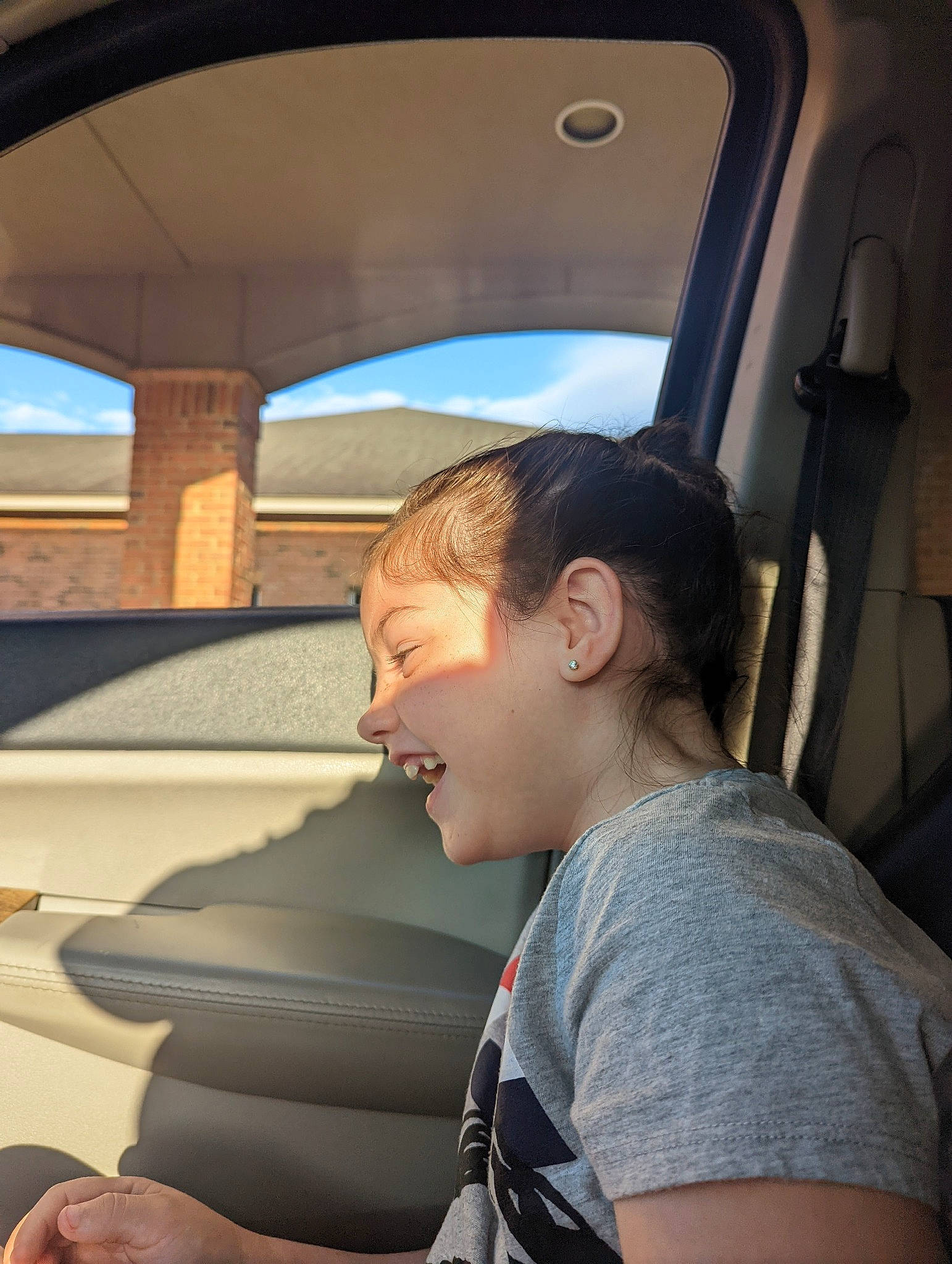 Elia joined the competition — help win amazing prizes! auto_part, automotive_design, automotive_exterior, automotive_mirror, car, car_seat, car_seat_cover, fun, head_restraint, light, mode_of_transport, motor_vehicle, passenger, person, personal_luxury_car, smile, steering_part, steering_wheel, tints_and_shades, vehicle