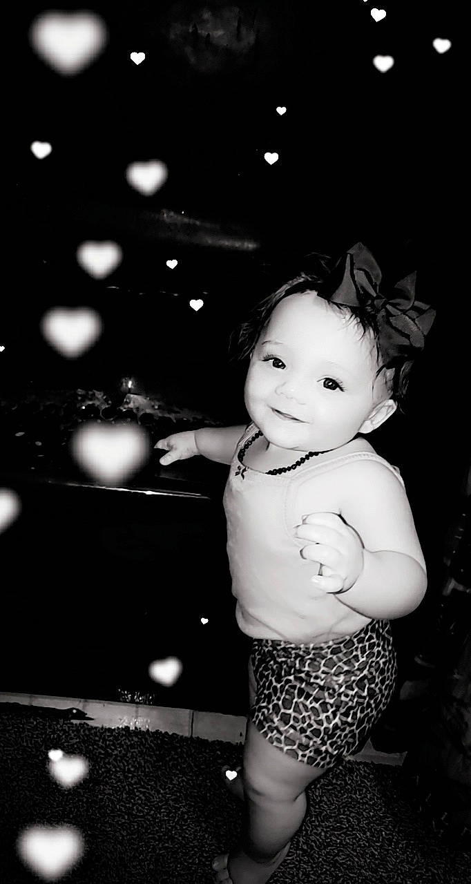 Aryah joined the competition — help win amazing prizes! baby, black, black_and_white, cheek, child, eye, flash_photography, fun, joy, monochrome, monochrome_photography, pattern, person, photograph, photography, smile, snapshot, standing, style, toddler
