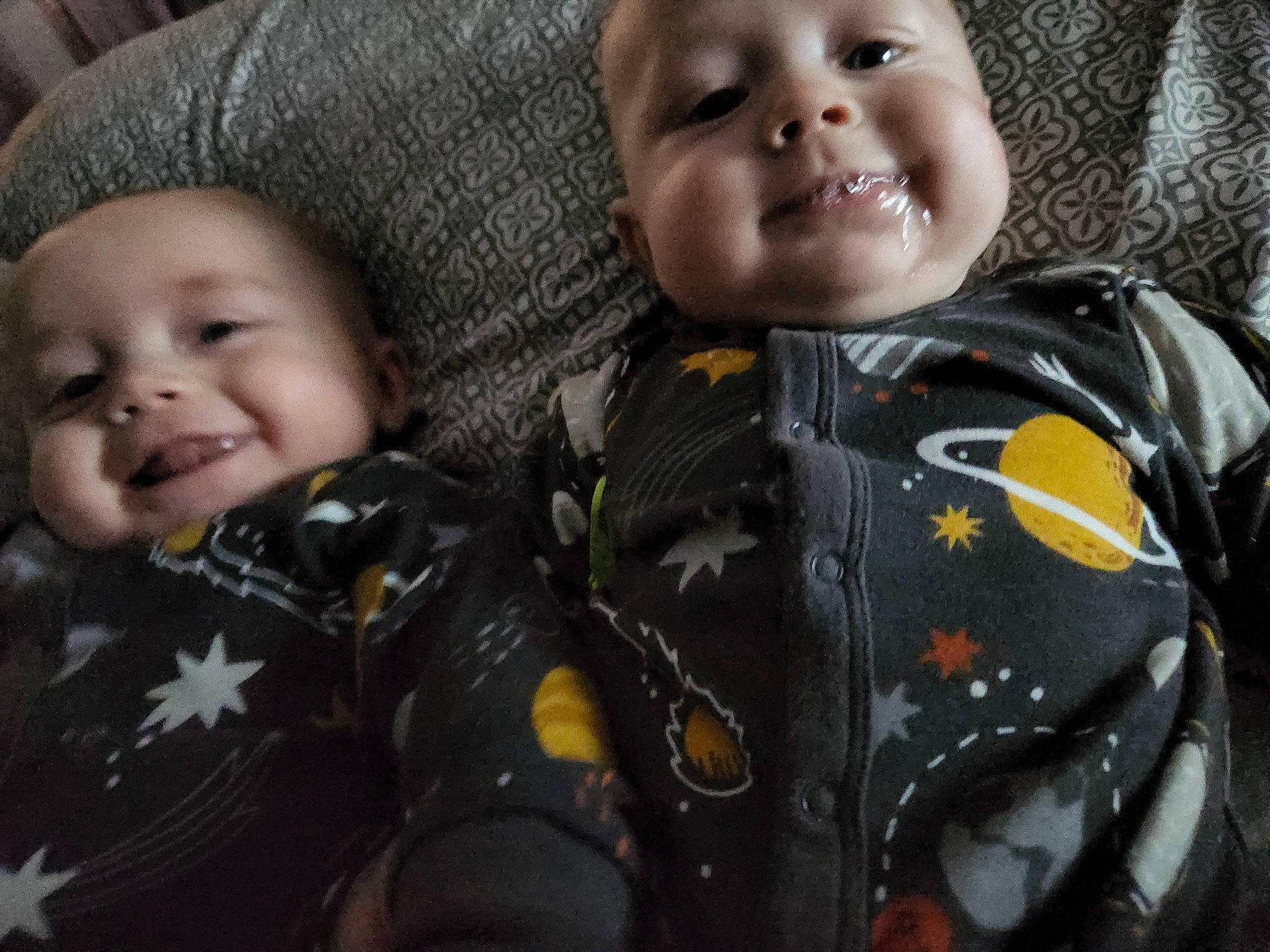 Corey joined the competition — help win amazing prizes! baby, baby_toddler_clothing, black, cheek, comfort, cool, eye, face, grey, happy, head, iris, joy, lip, mouth, nose, person, photograph, skin, sleeve