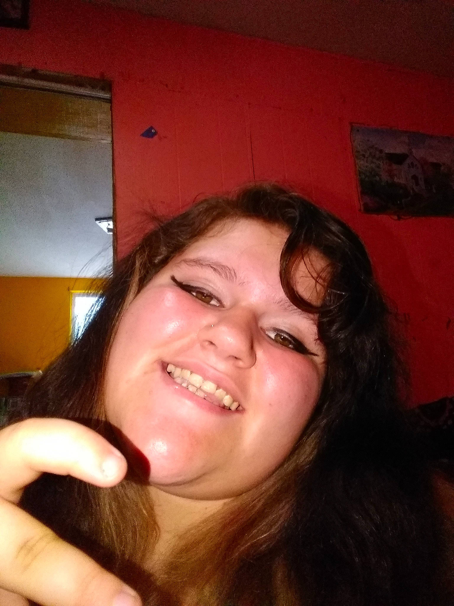 Angel joined the competition — help win amazing prizes! cheek, chin, ear, eyebrow, eyelash, face, flash_photography, forehead, hair, hairstyle, hand, human_body, jaw, joy, lip, mouth, neck, nose, person, skin