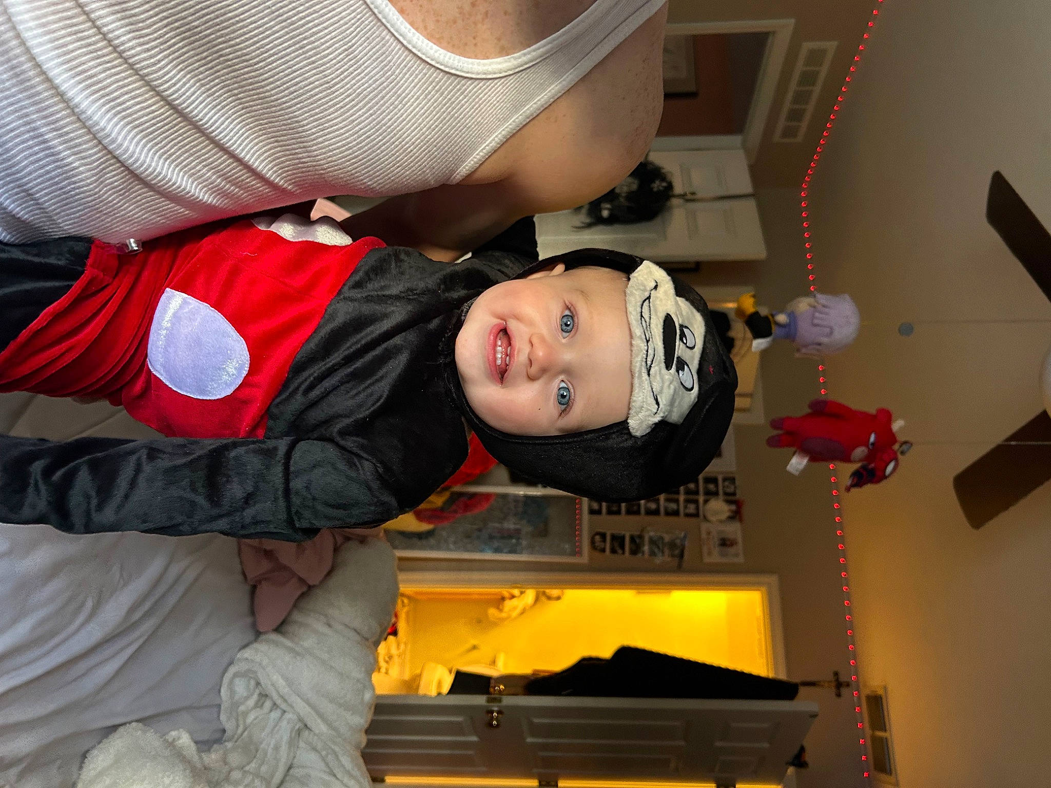 Gunner joined the competition — help win amazing prizes! child, comfort, elbow, fun, headwear, person, room, sleeve, toddler