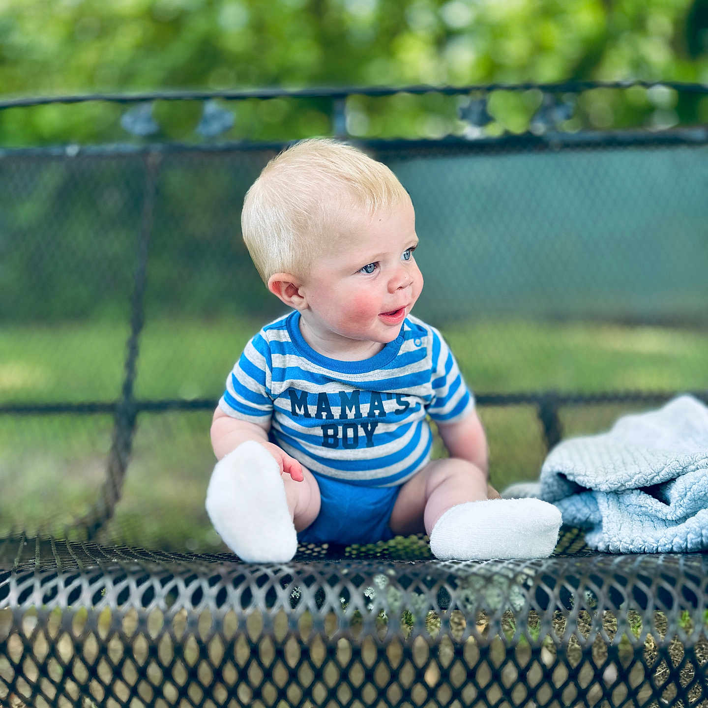 Christopher joined the competition — help win amazing prizes! baby, bench, clothing, face, footwear, furniture, grass, head, nature, outdoorplayarea, outdoors, pants, park, person, photography, plant, playarea, portrait, shoe, sitting