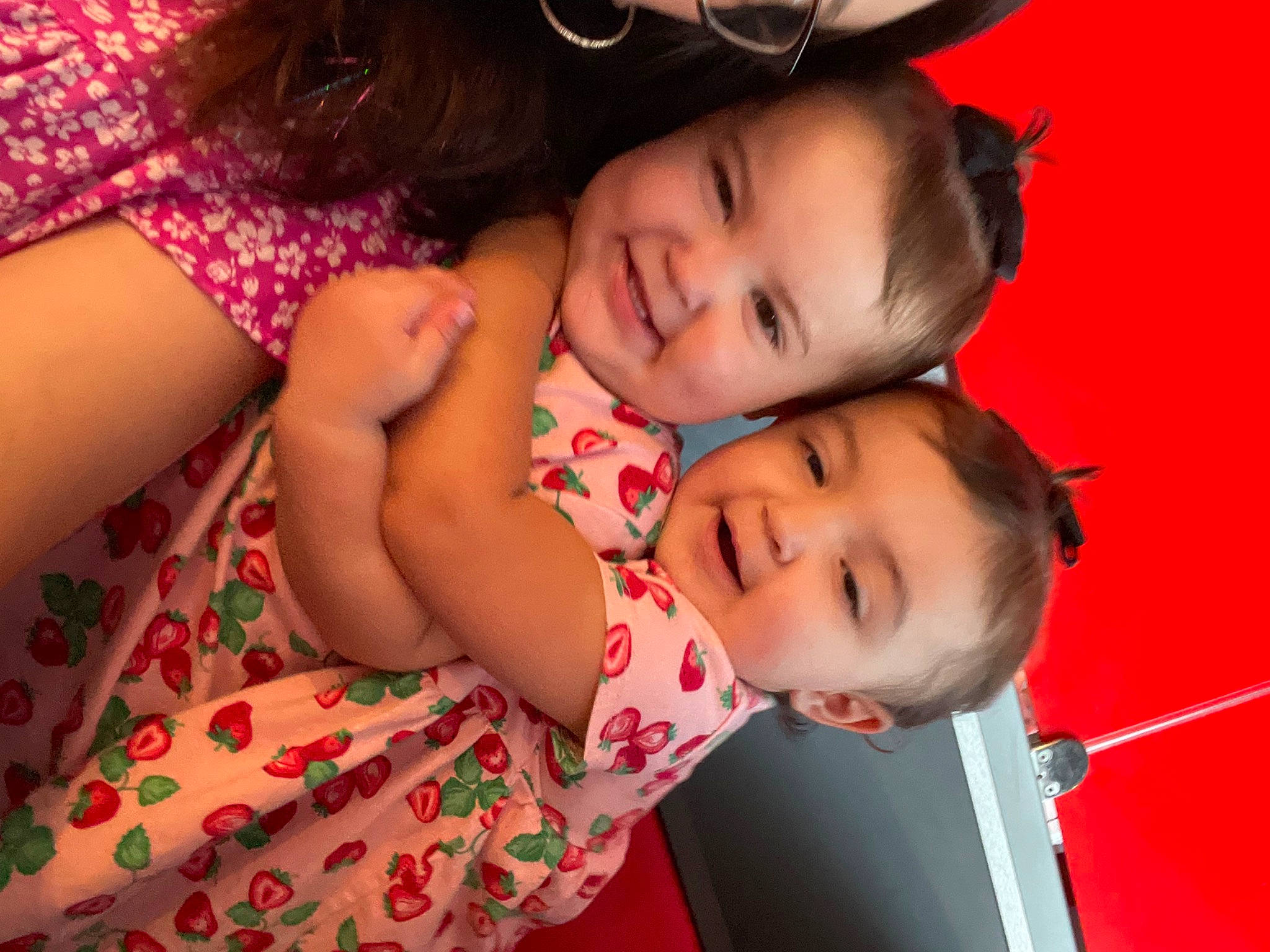 Kara Anne joined the competition — help win amazing prizes! arm, baby, cheek, dress, eye, flash_photography, fun, hand, happy, human_body, iris, joy, lip, mouth, muscle, nose, organ, person, pink, skin