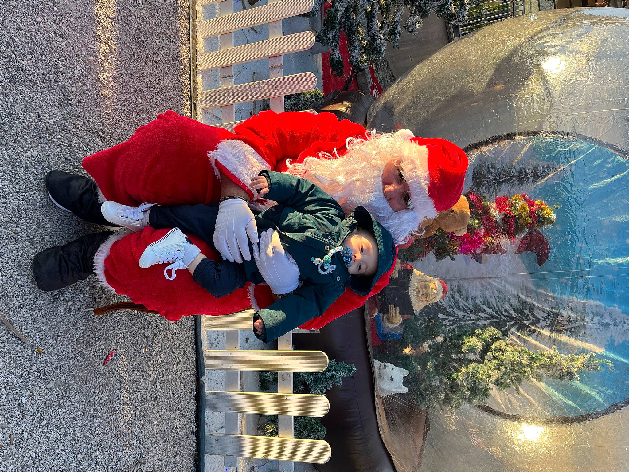 Mylo a rejoint le concours — aidez-le/la à gagner de superbes lots ! carmine, dress, event, fictional_character, flower, fun, headwear, holiday, leisure, person, plant, red, travel, tree, walking_shoe, window, winter, world