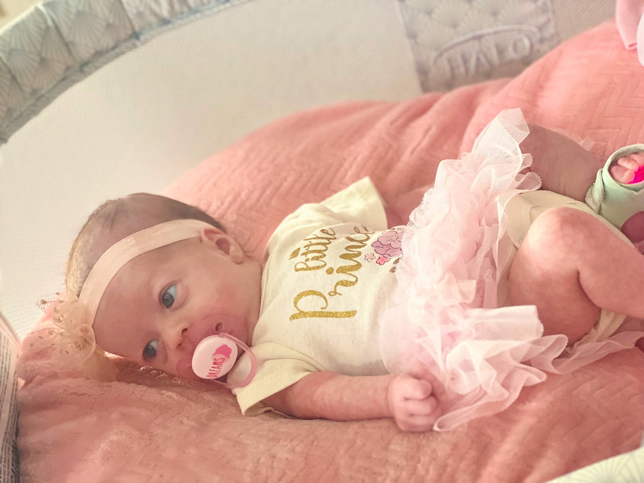 Elaina is registered to the contest to win money with this photo: baby, baby_products, baby_safety, baby_sleeping, baby_toddler_clothing, bedding, bedtime, cheek, child, comfort, eyelash, linens, mouth, nap, person, pink, room, skin, sleep, sleeve