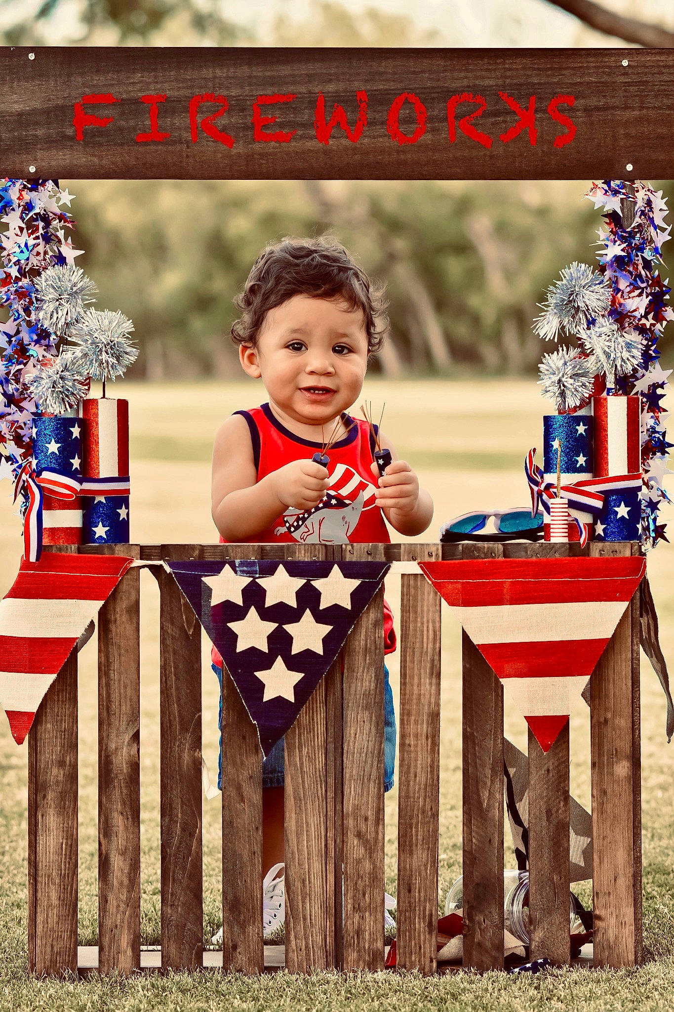 Marquis is registered to the contest to win money with this photo: child, confectionery, event, fictional_character, flag_of_the_united_states, flower, happy, holiday, independence_day, joy, person, photography, red, toddler