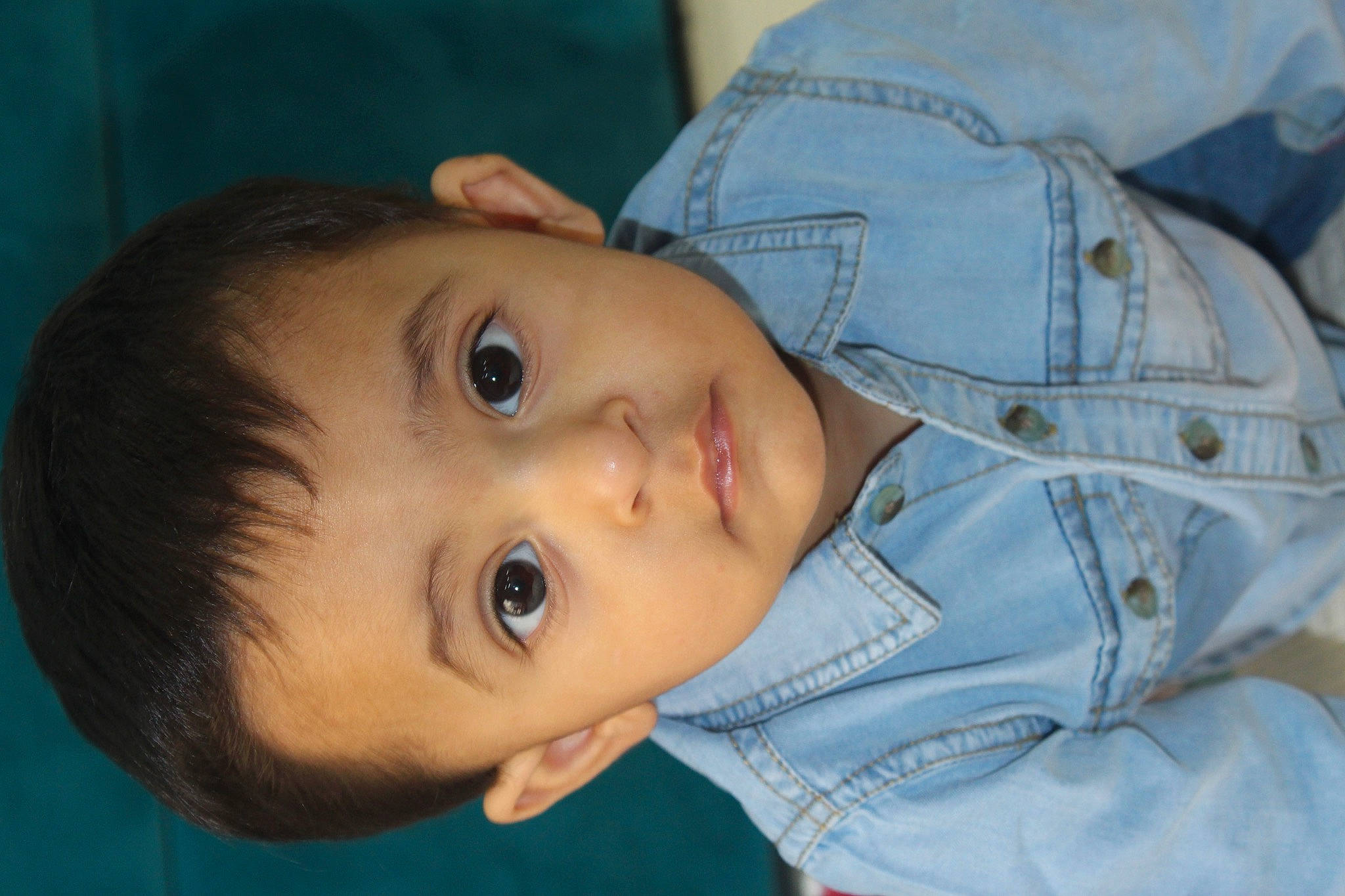 Avyaan joined the competition — help win amazing prizes! baby, baby_toddler_clothing, cheek, child, clothing, comfort, denim, eye, eyebrow, eyelash, face, forehead, happy, iris, lip, mouth, nose, person, skin, sleeve