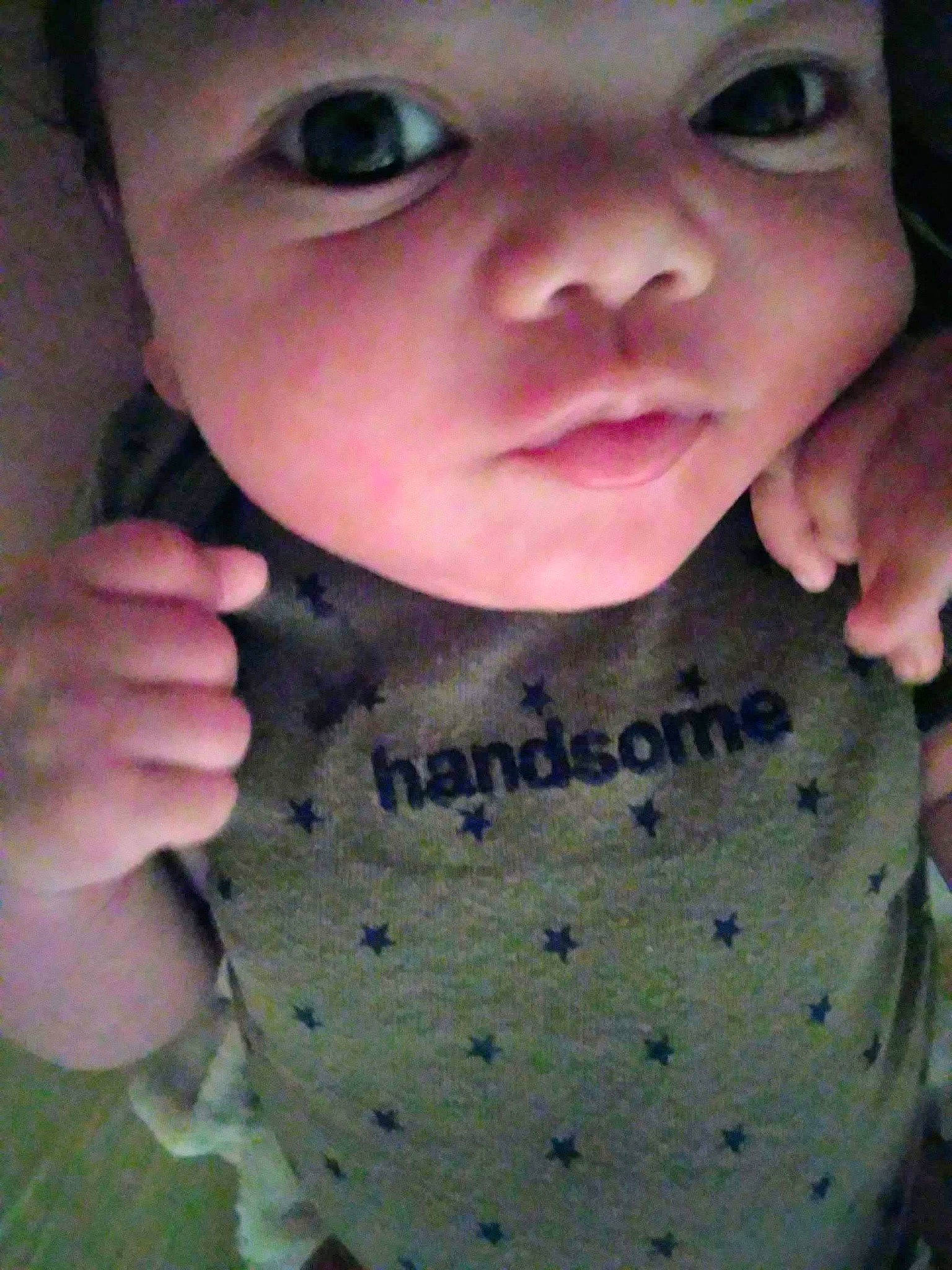 Jaziah is registered to the contest to win money with this photo: baby, cheek, child, chin, cool, ear, eye, face, forehead, head, jaw, lip, mouth, neck, nose, person, skin, smile, toddler