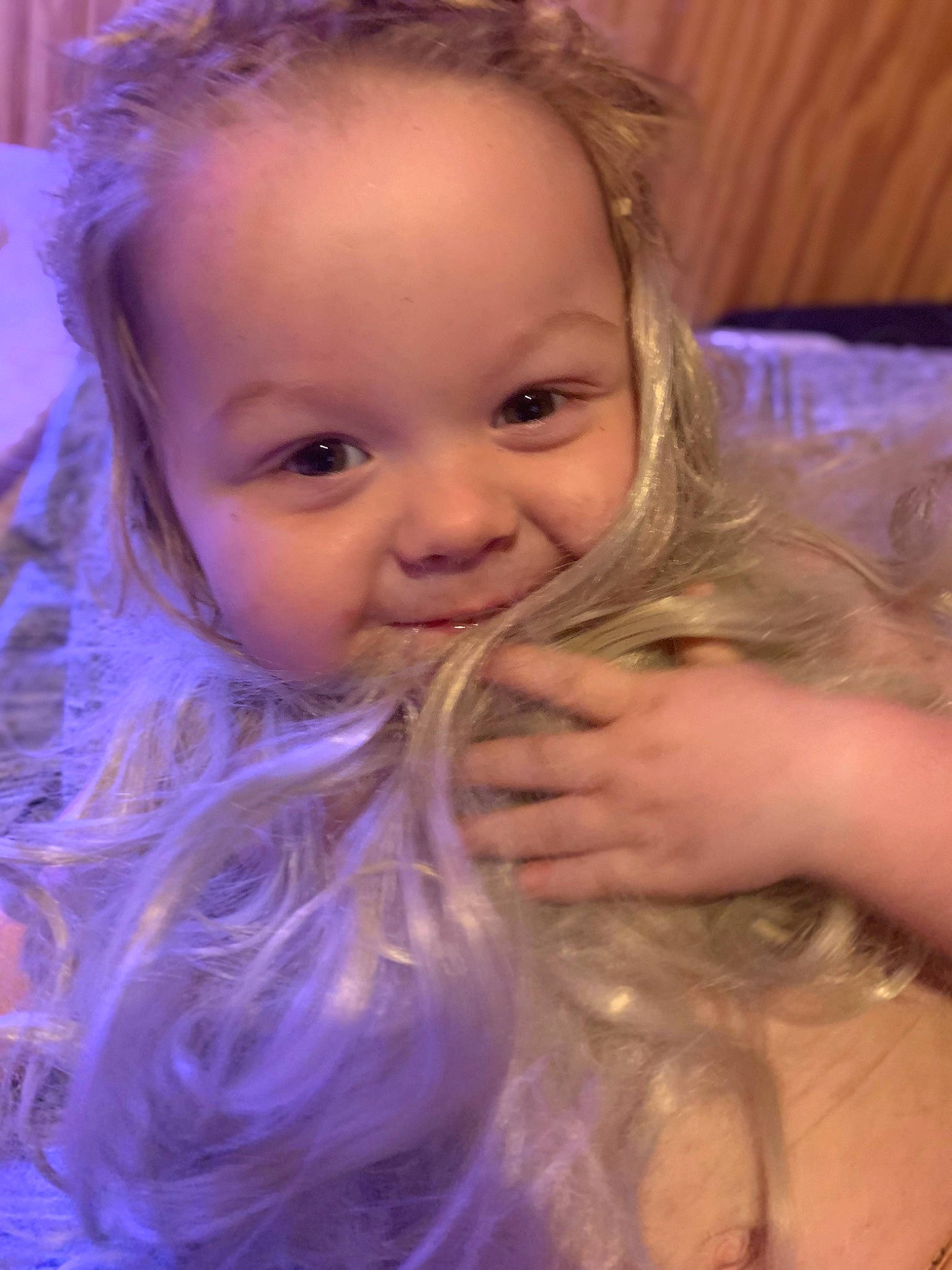 Amara joined the competition — help win amazing prizes! cheek, chin, dress, ear, eyebrow, eyelash, finger, gesture, hair, happy, iris, jaw, lip, mouth, neck, nose, person, purple, skin, smile